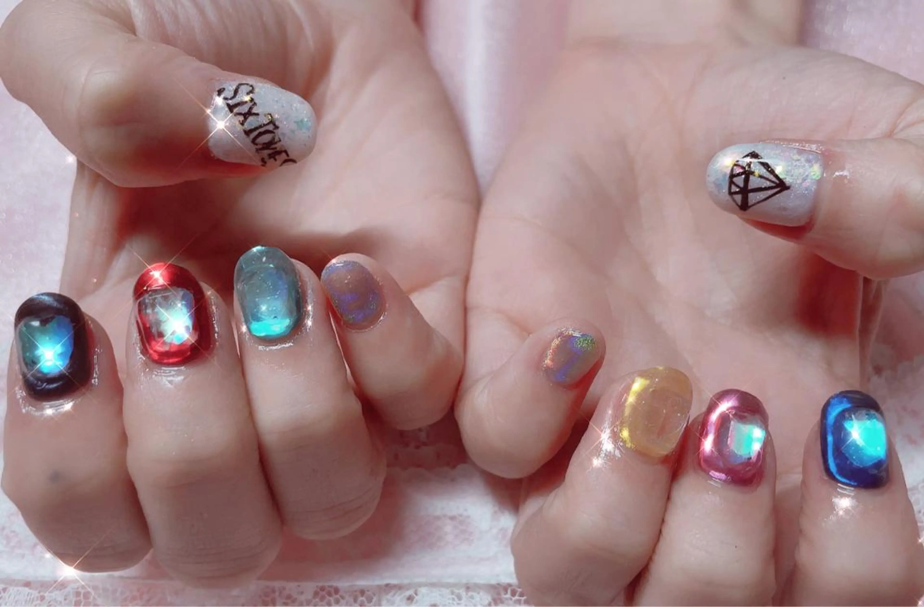 ネイル ハンドネイル twincle nailのネイルデザイン