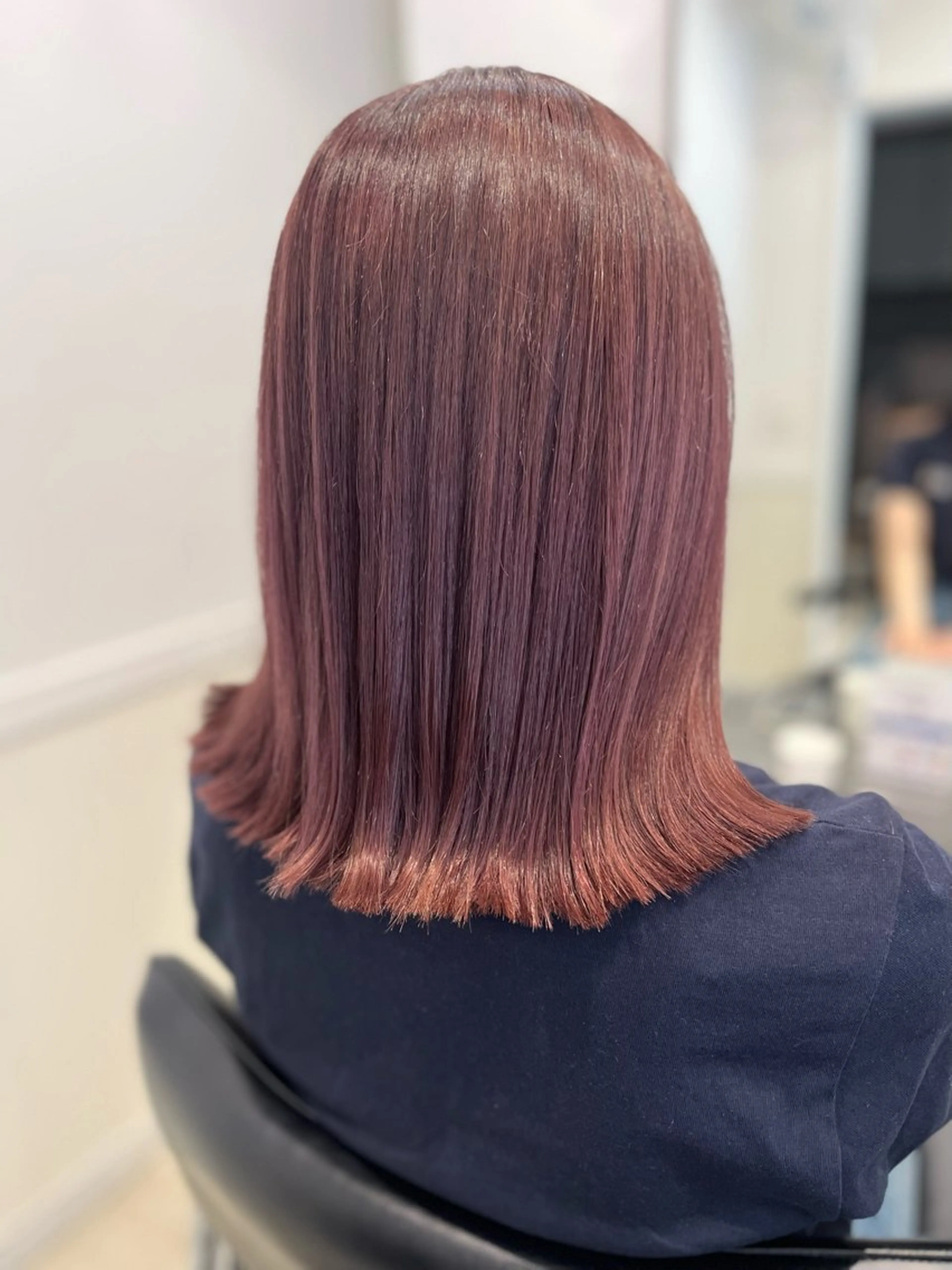 ミディアム カラー ブリーチ 透明感カラー ブリーチなしカラー 髪質改善 トリートメント ヘアカラー トリートメント Go   Today シェアサロン　横浜店所属・【ただの天才 🎨】のヘアスタイル