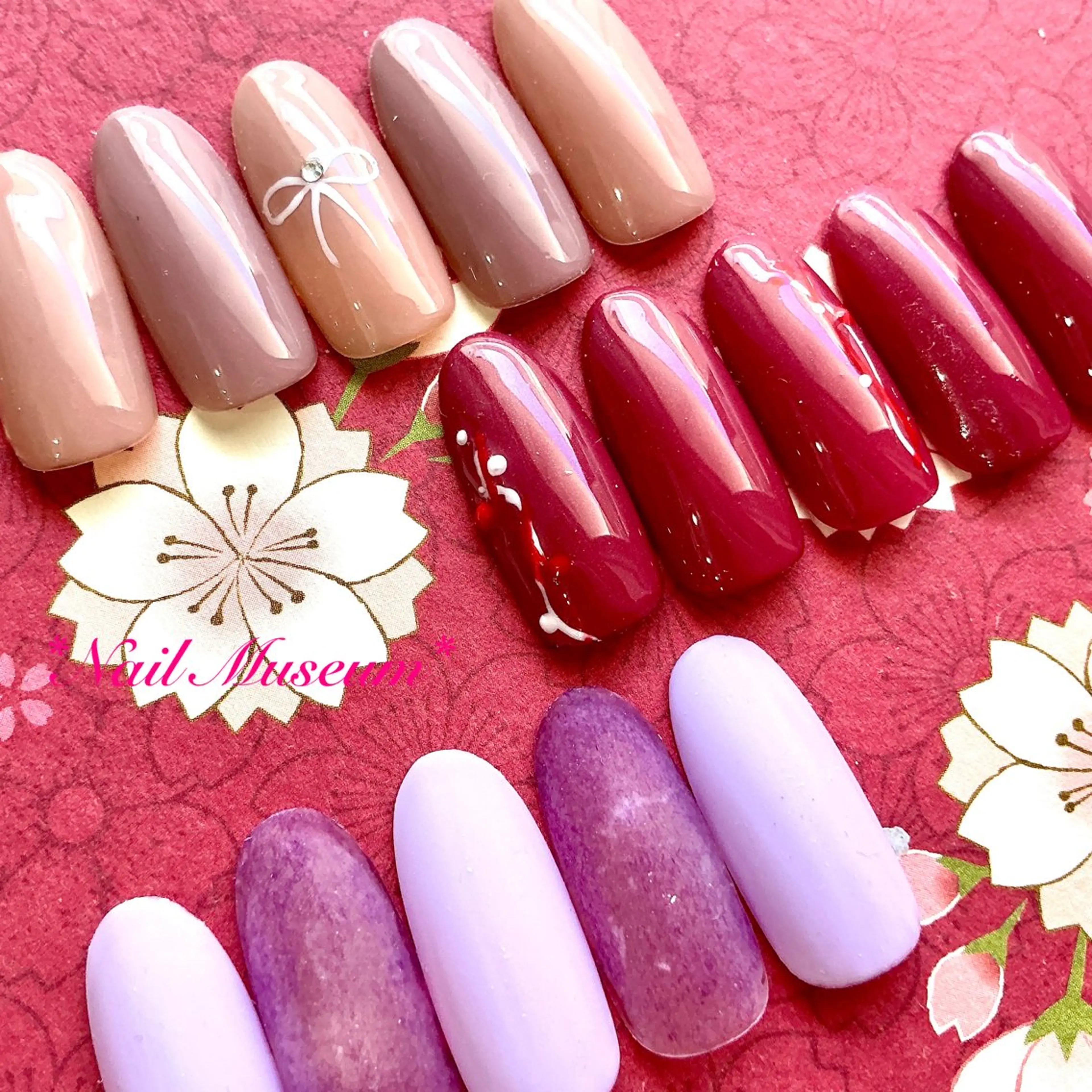 ネイル nailmuseum KAMATARIのネイルデザイン