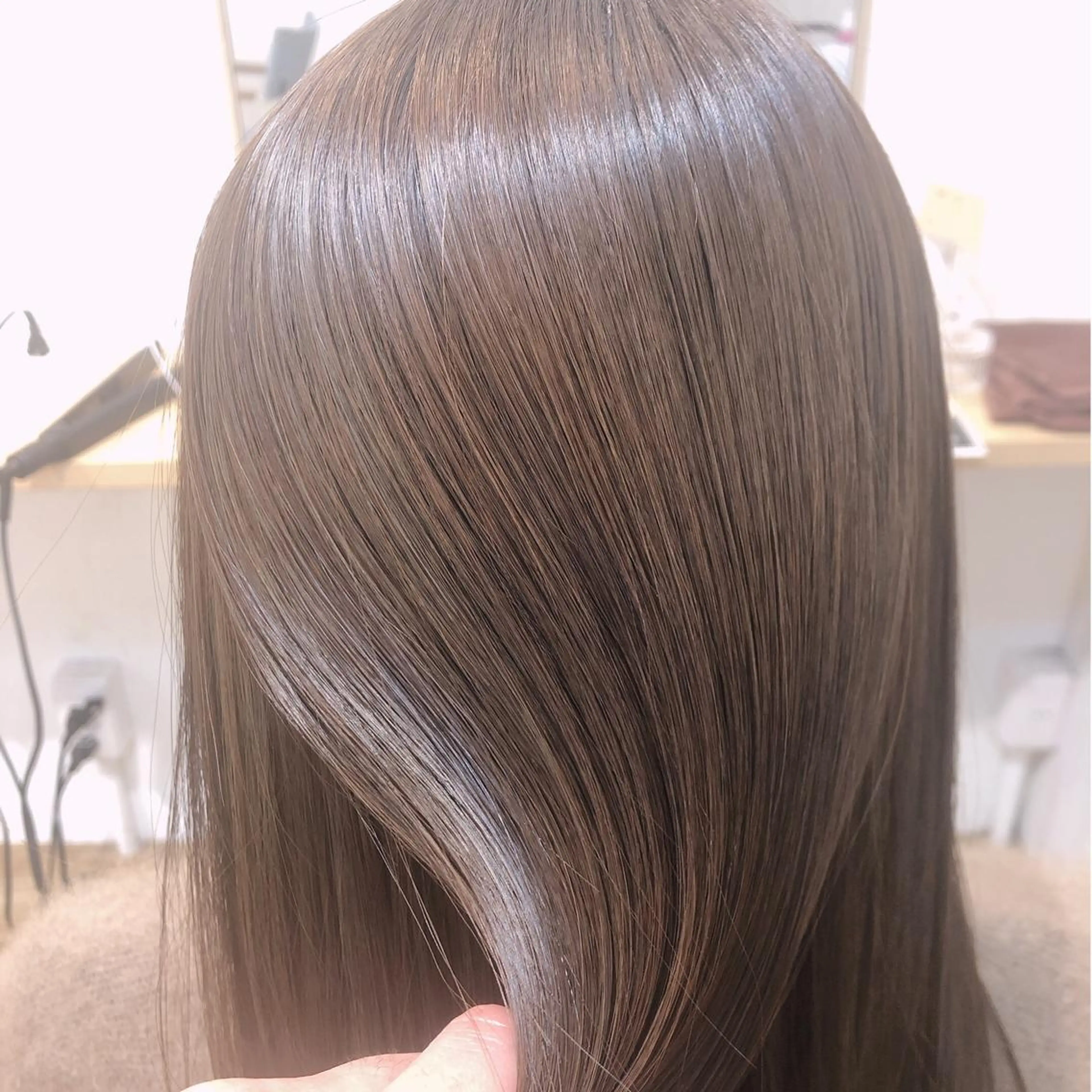 ミディアム トリートメント ヘアカラー トリートメント 💜髪質改善💜韓国 ヘア💜TAKUのヘアスタイル