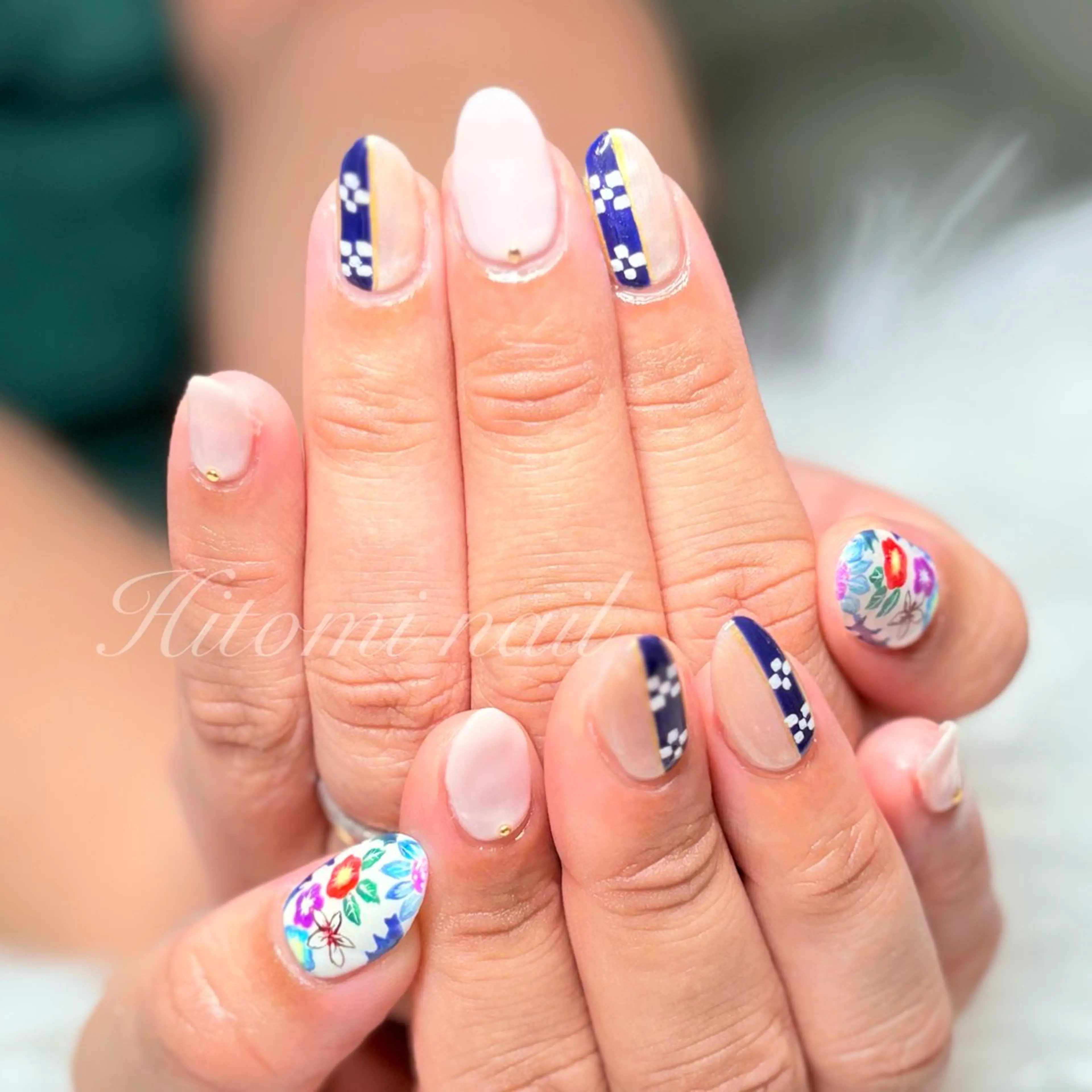 ネイル 大澤 瞳のネイルデザイン