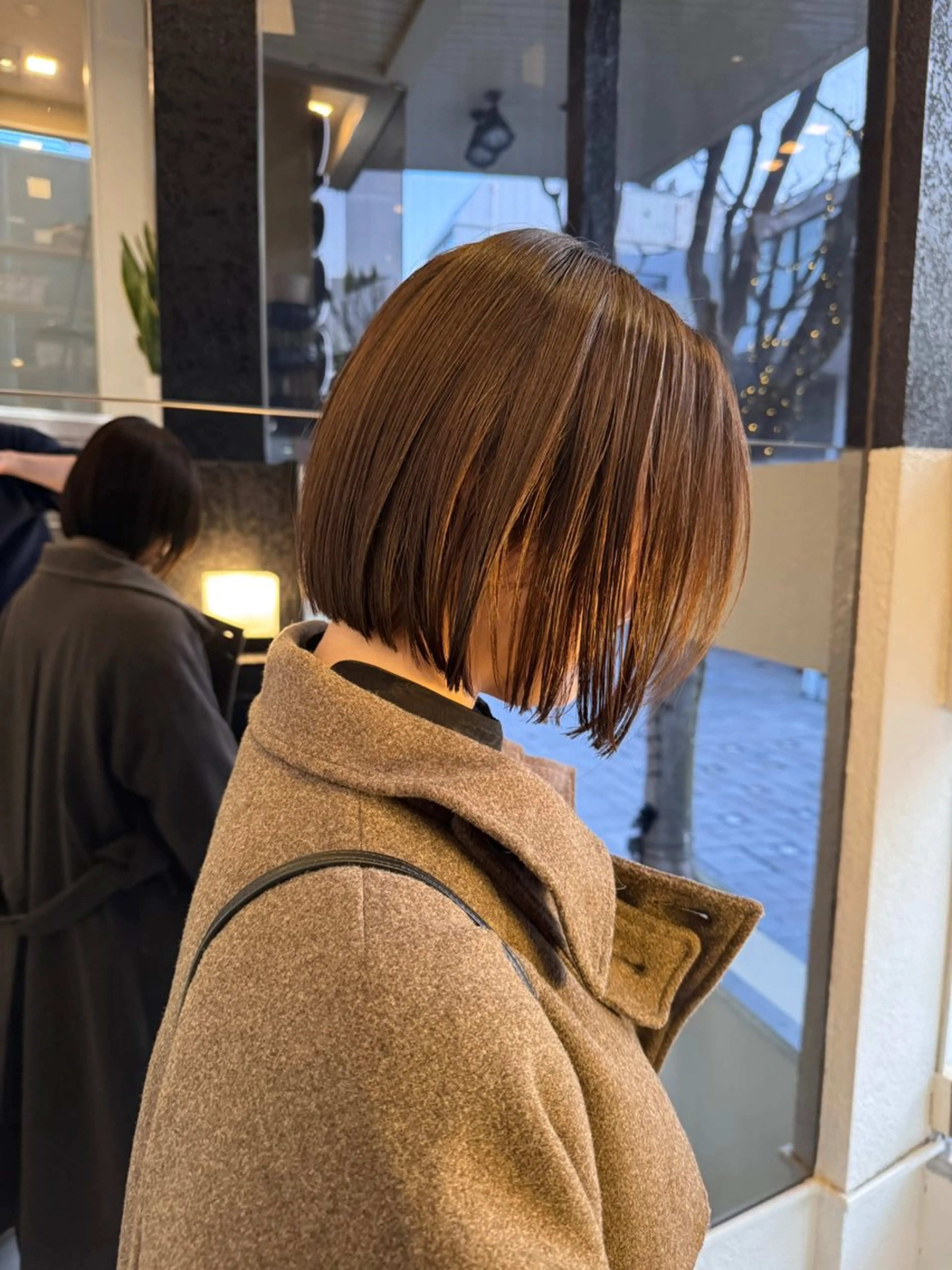 ショート カラー カット ヘアカラー トリートメント KOHNO/ブリーチ なし/透明感カラーのヘアスタイル