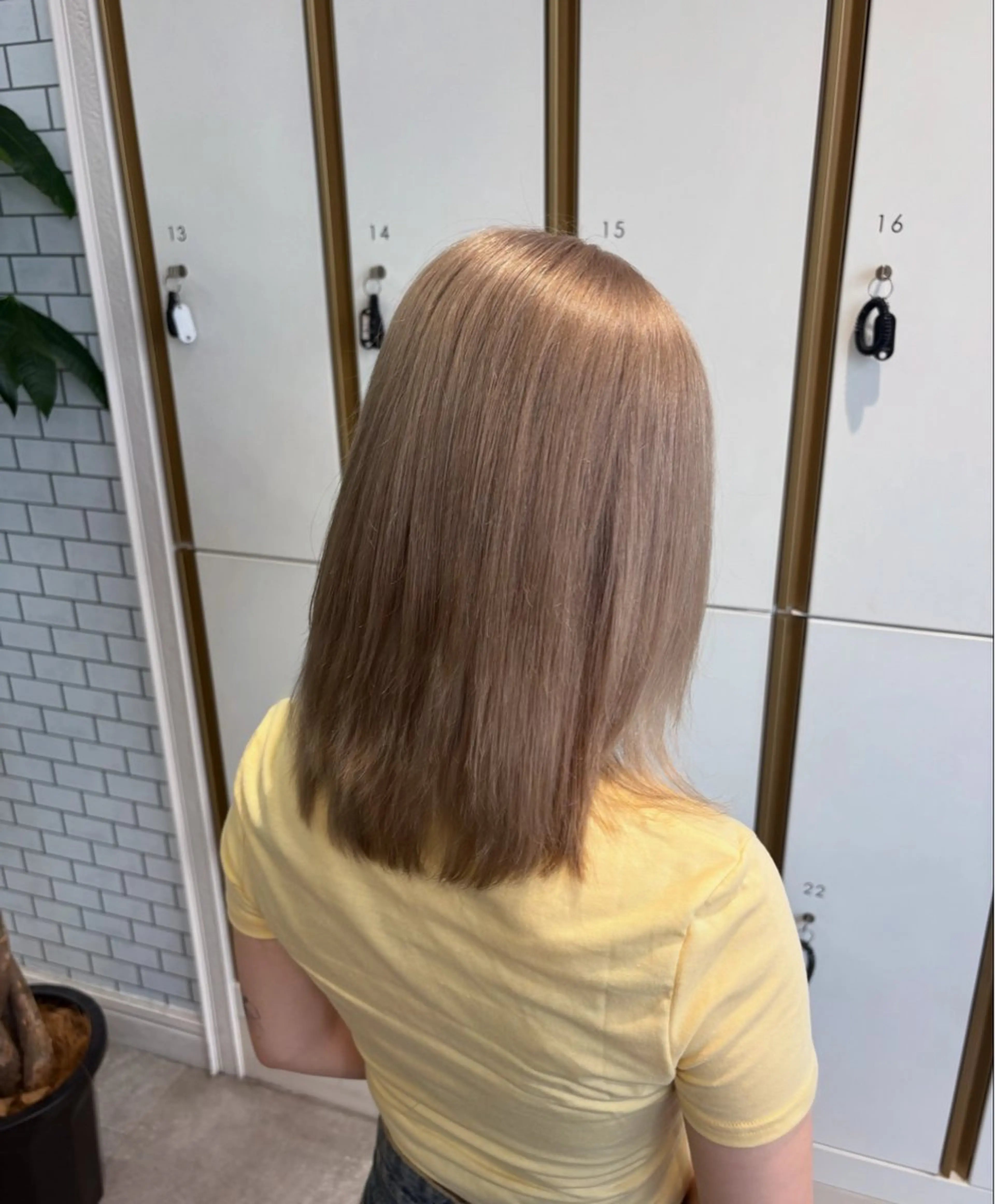 ミディアム ブリーチ/暖色カラー /kotoneのヘアスタイル