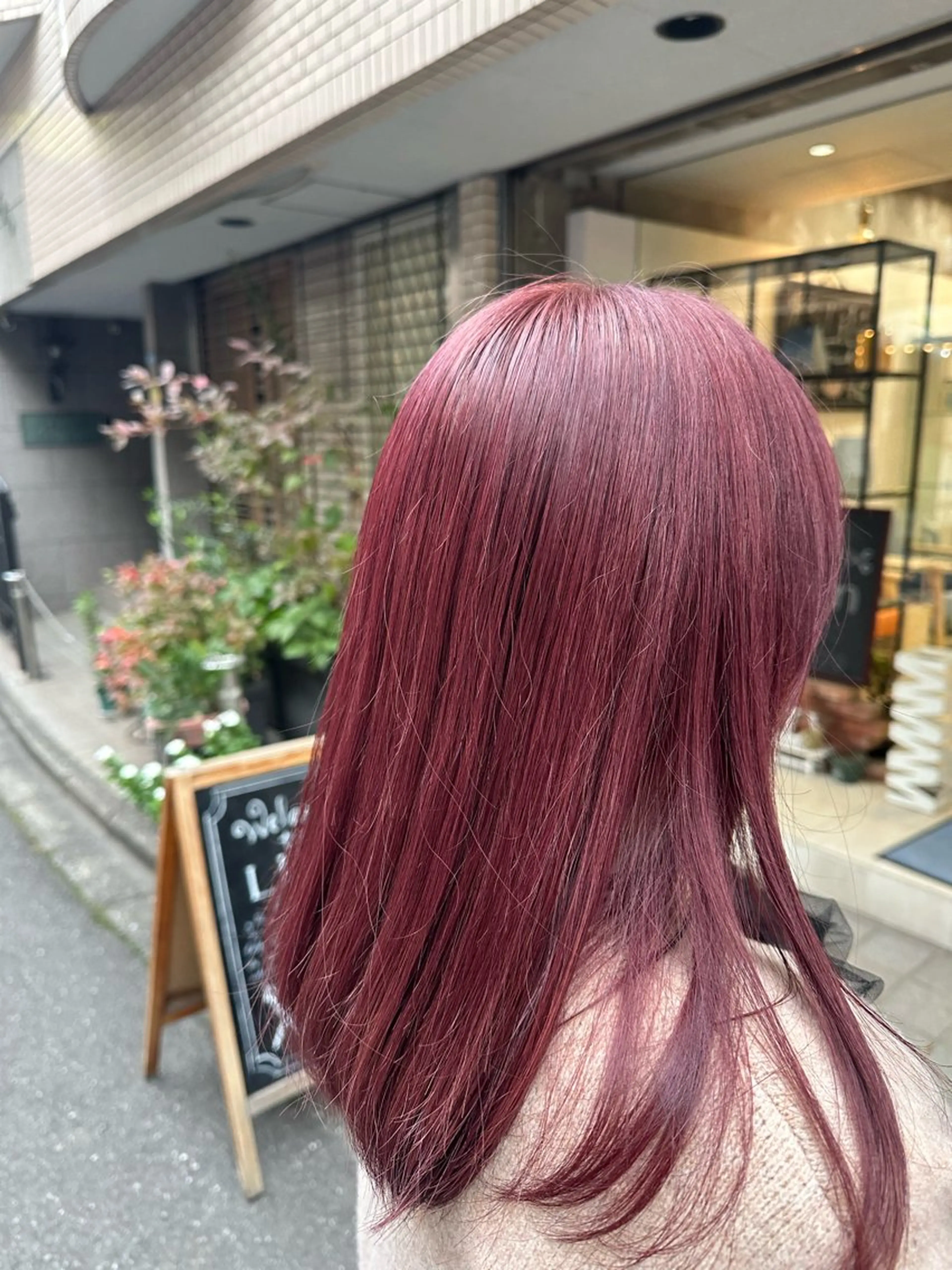 カラー ブリーチ ピンクカラー 🎨カラーモデル募集 こたろう🎨のヘアスタイル