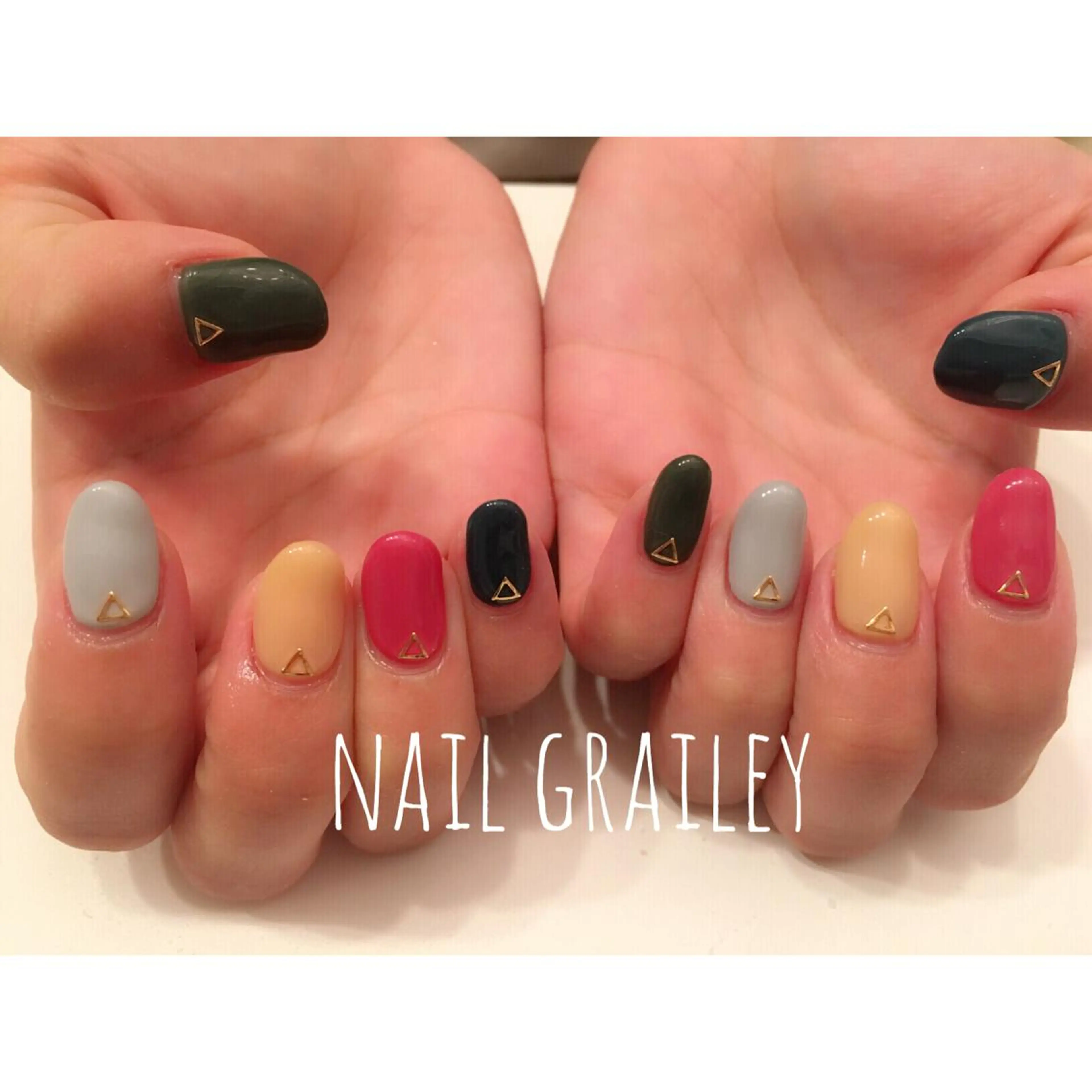 ネイル ワンカラーネイル nail makoのネイルデザイン