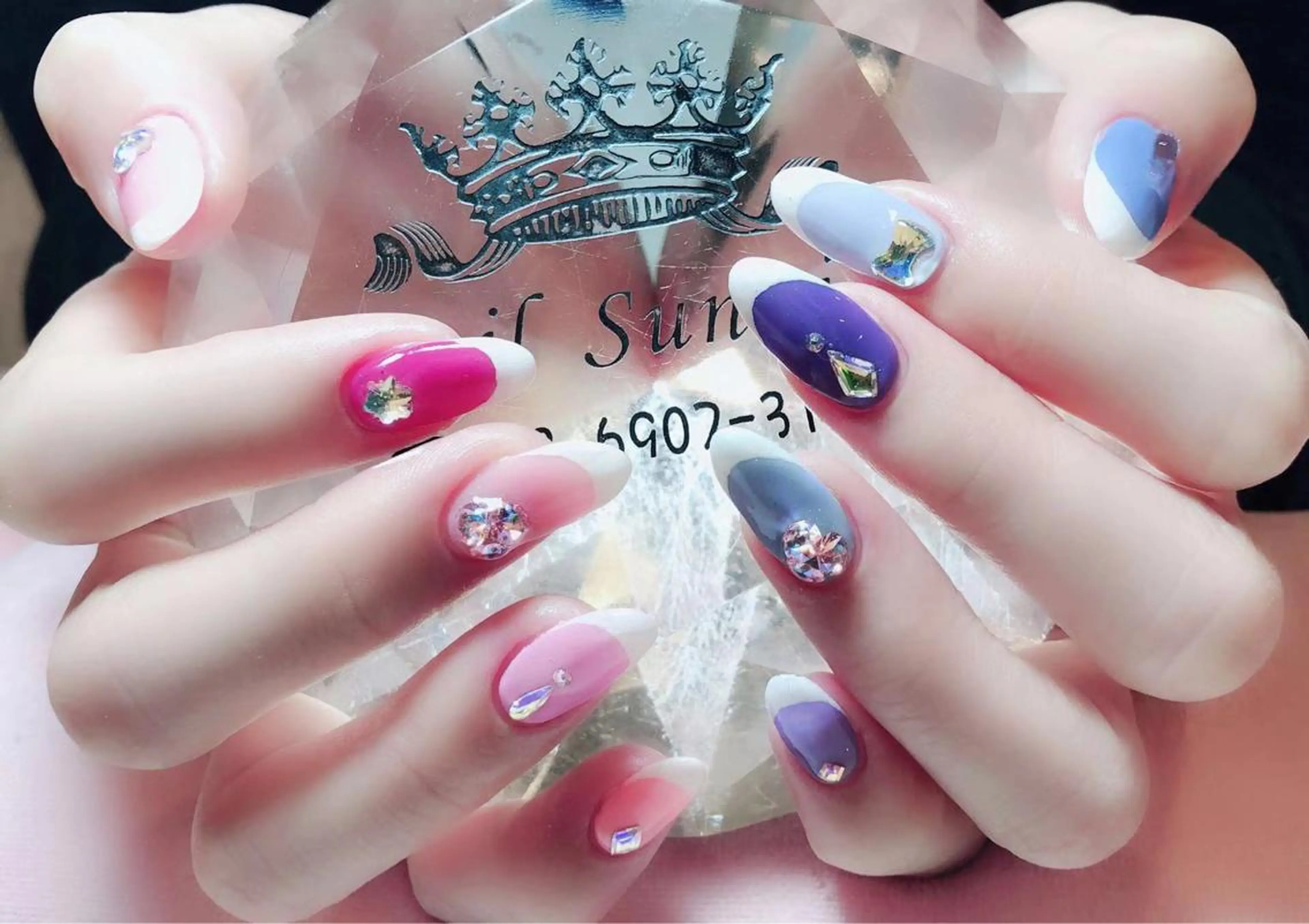 ネイル 長さだし専門店 M2　rikaのネイルデザイン