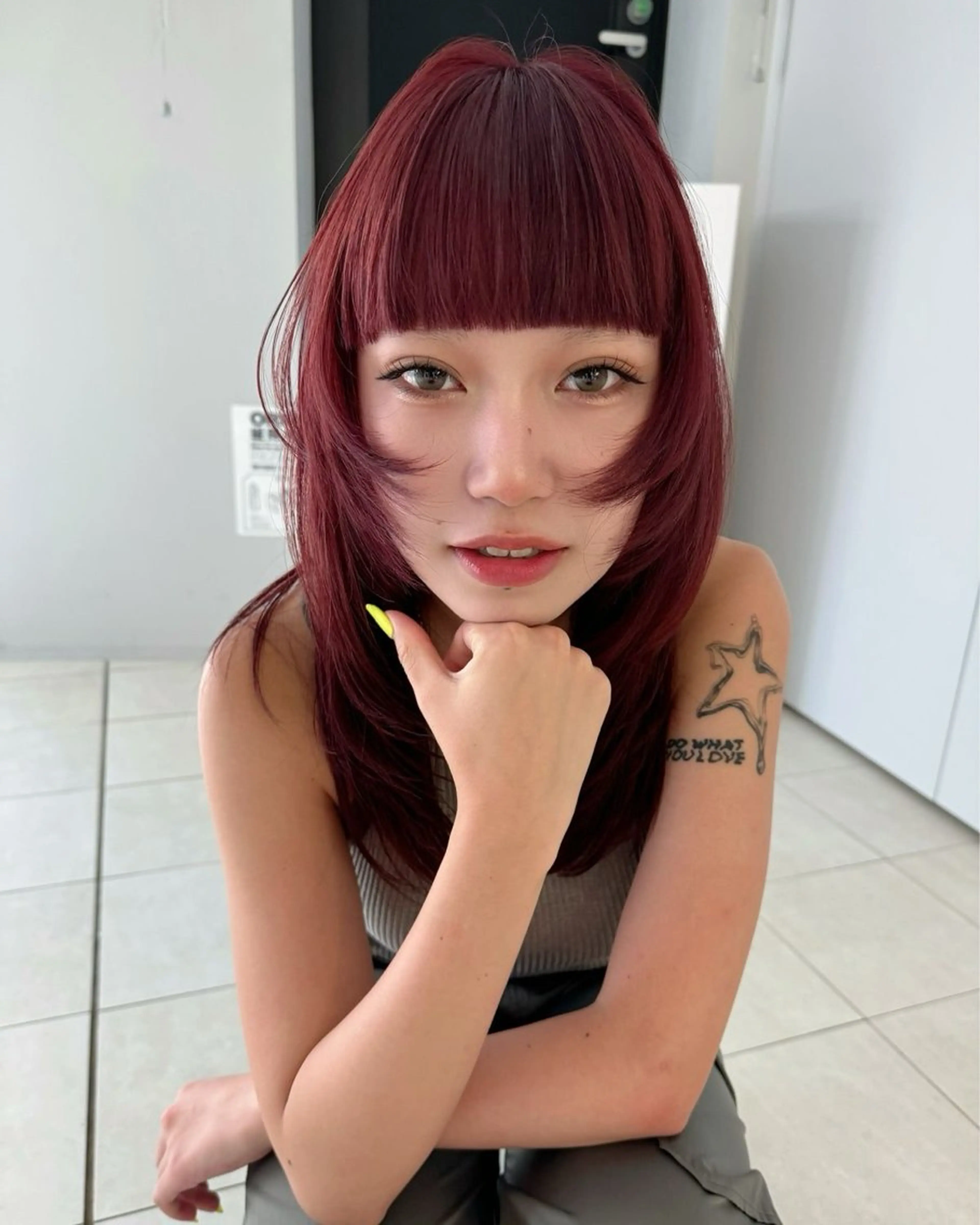 ミディアム カラー FILMS / yuuna 🦢🫗のヘアスタイル