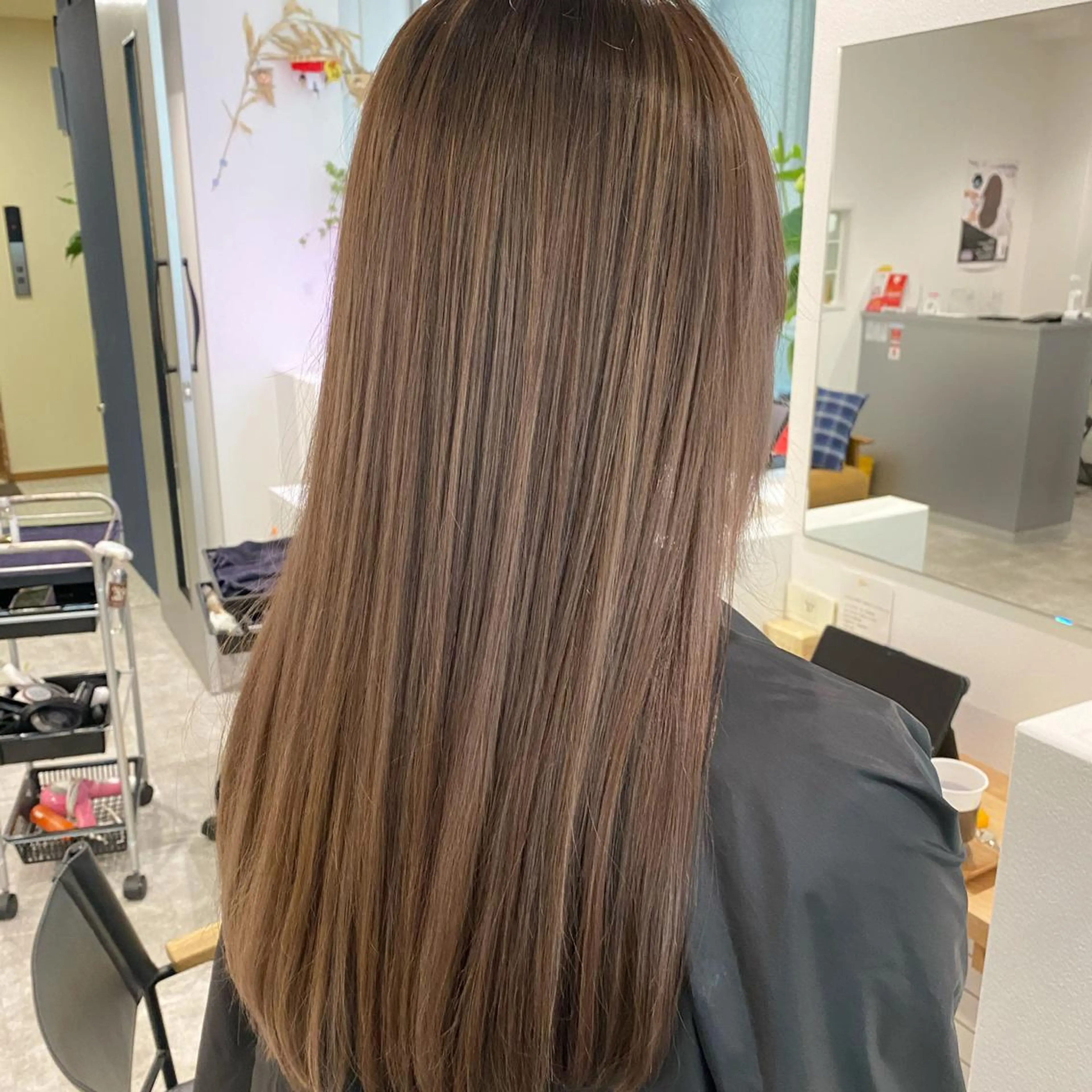 セミロング カラー カット ヘアカラー JILBLAN京都 ショート/ハイライトのヘアスタイル