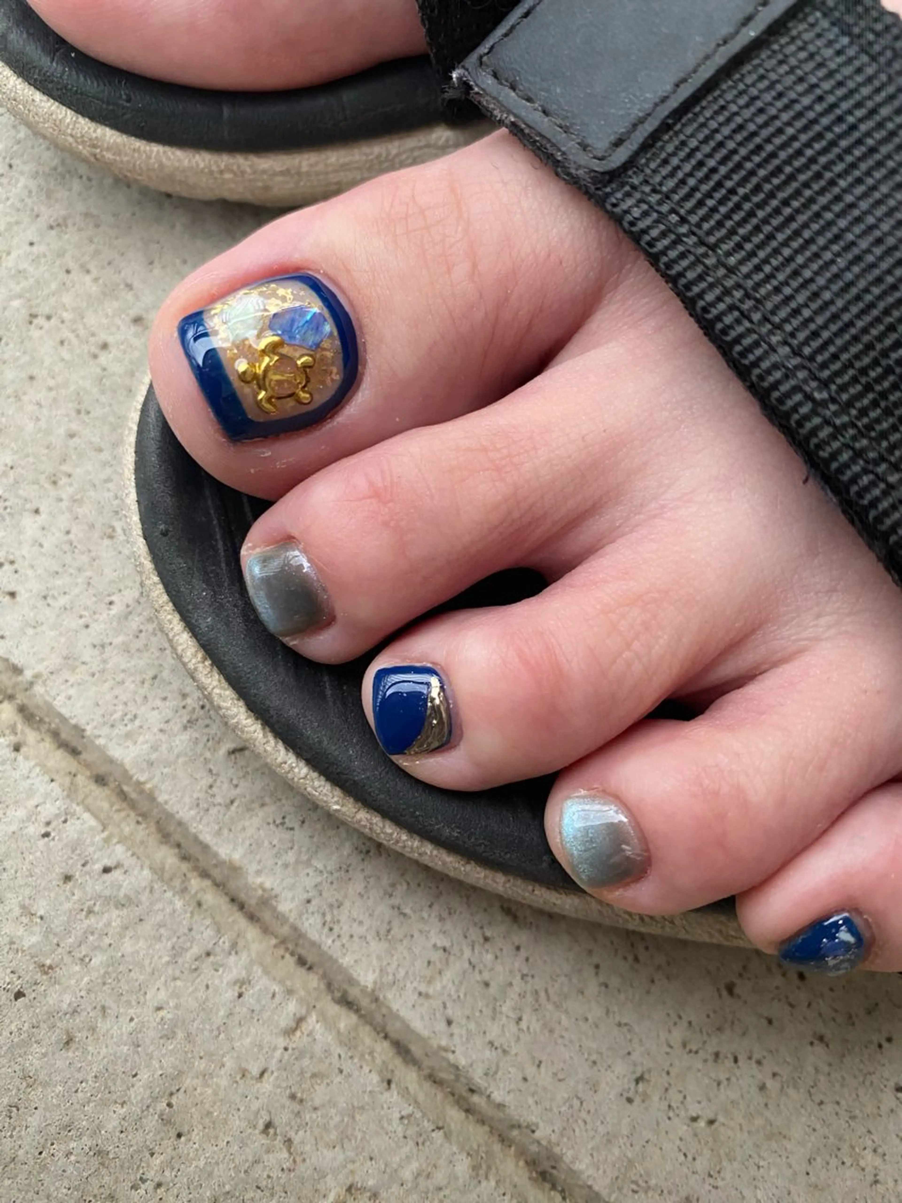 ネイル クリアネイル フットネイル ハンドネイル foz.luce所属・新宿 HIKARIのネイルデザイン