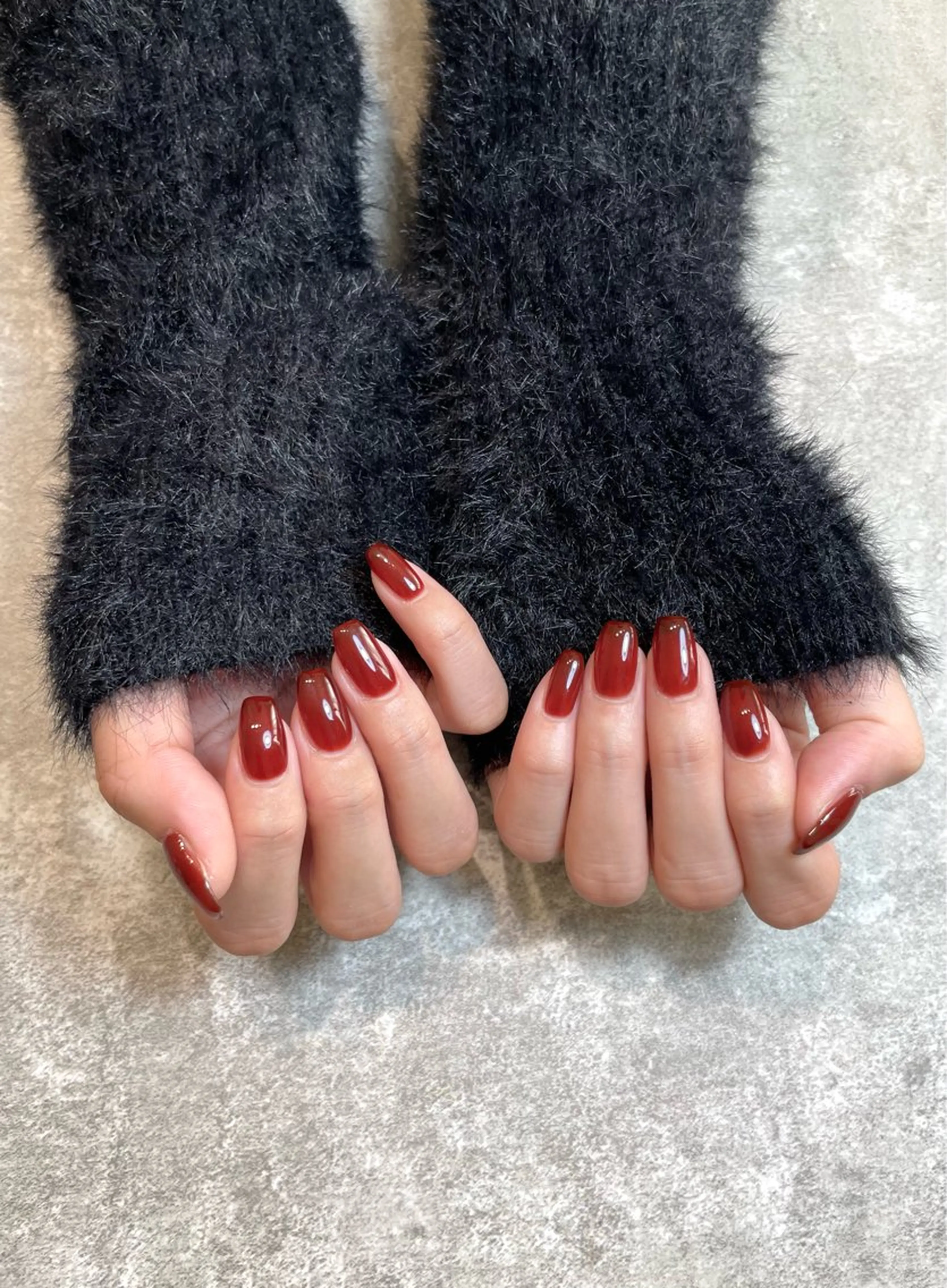 ワンカラー✨【オフ込み】2色選択可🙆‍♀️ラメ・マグネットネイル選択OK💅🏻の写真