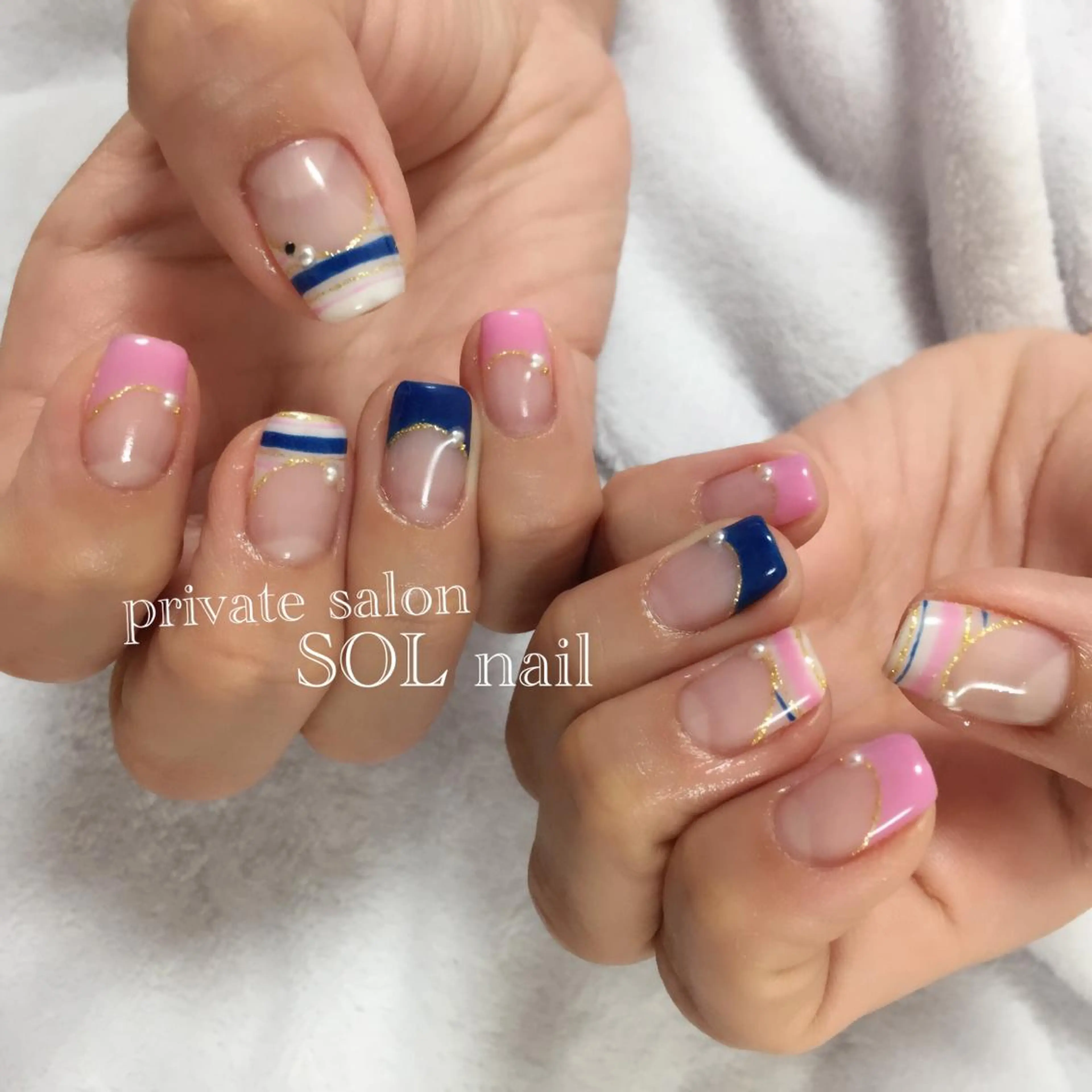 ネイル ハンドネイル SOL NAILのネイルデザイン