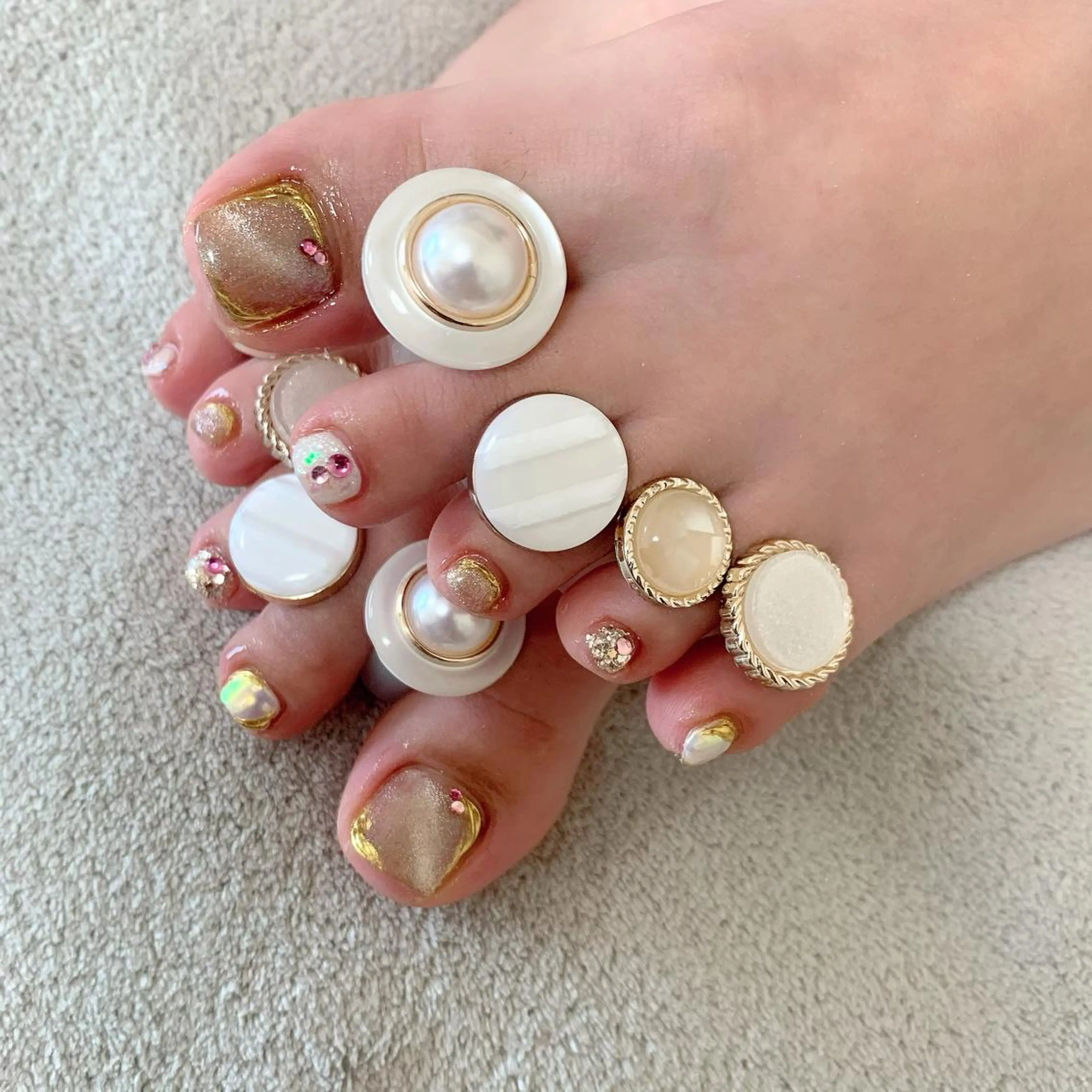 ネイル アートネイル フットネイル Mellow所属・Mellow Nailのネイルデザイン