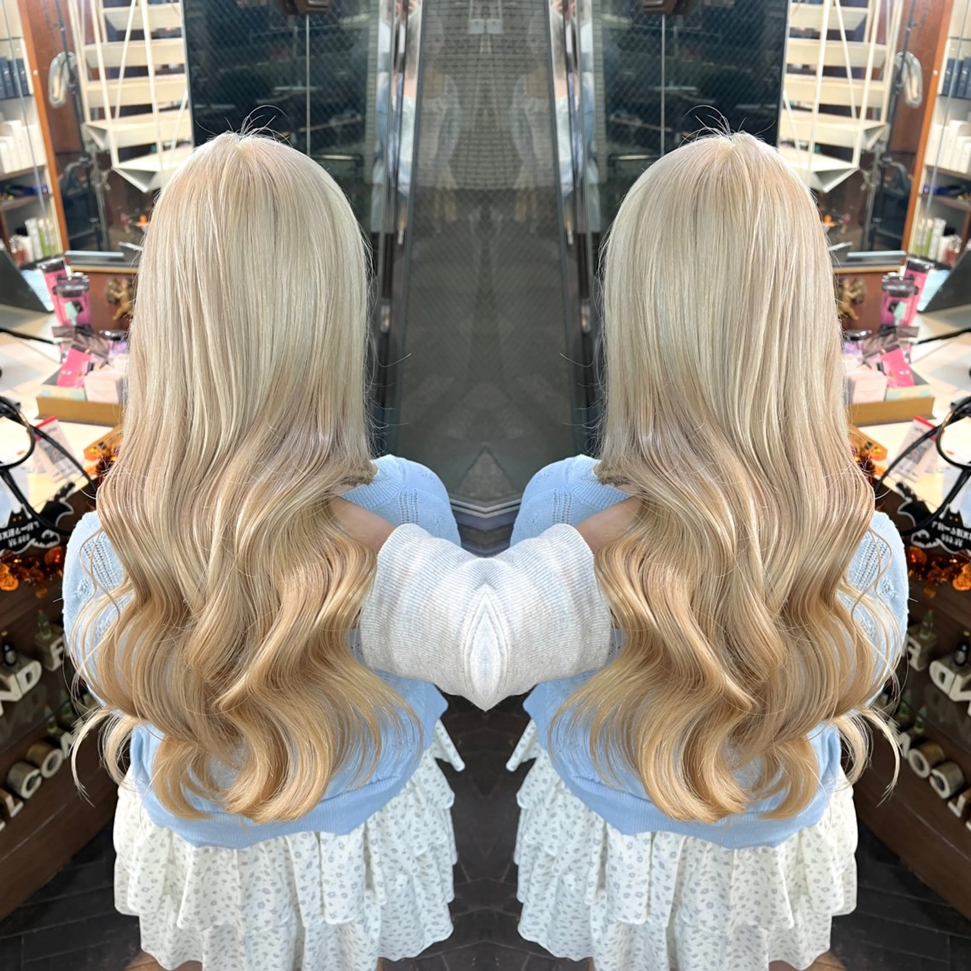 ロング カラー ヘアカラー トリートメント レイヤー/ボブ/ ミニボブ/AOIのヘアスタイル