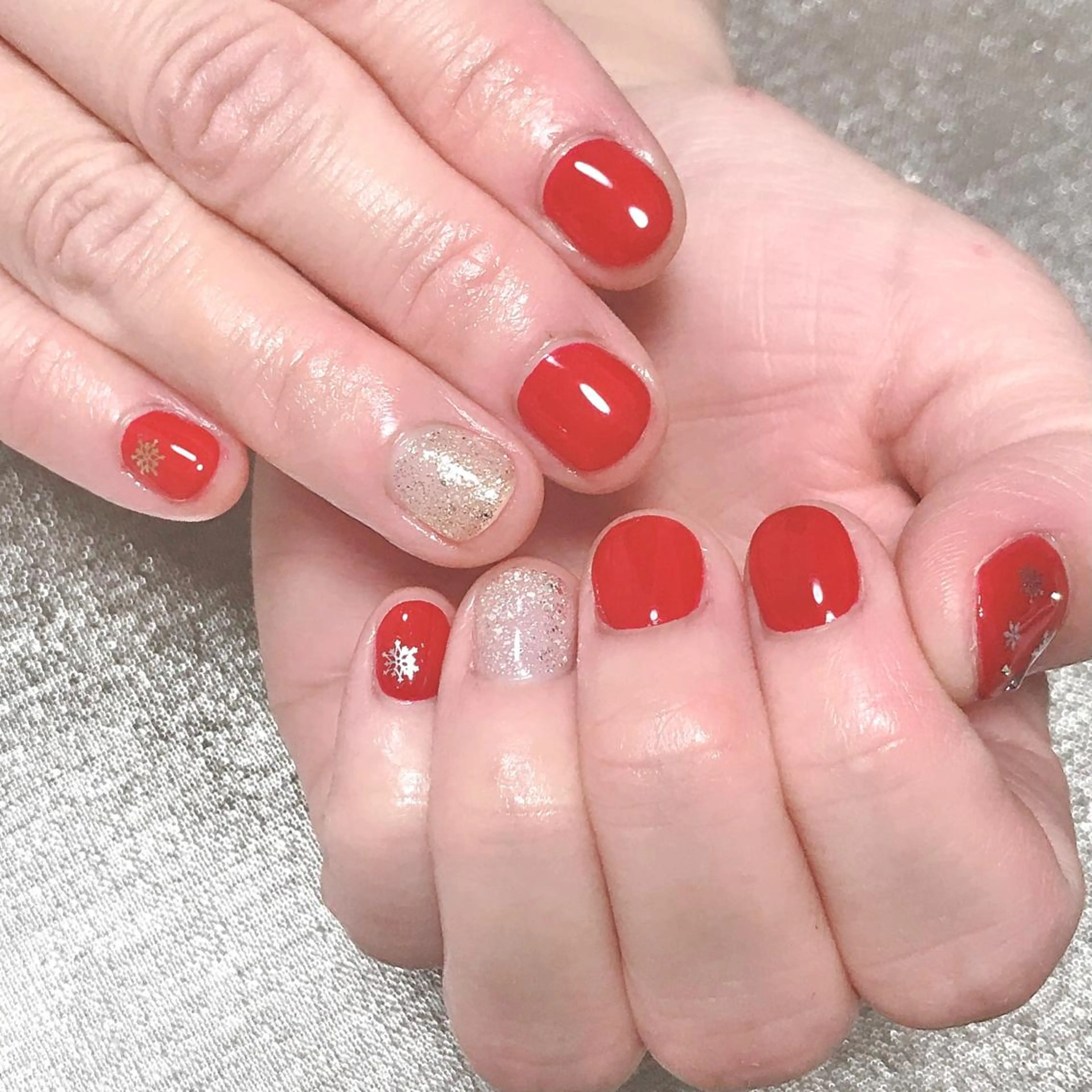 ネイル アートネイル グラデーション ワンカラーネイル シンプルネイル 冬ネイル ステラ marikominoのネイルデザイン