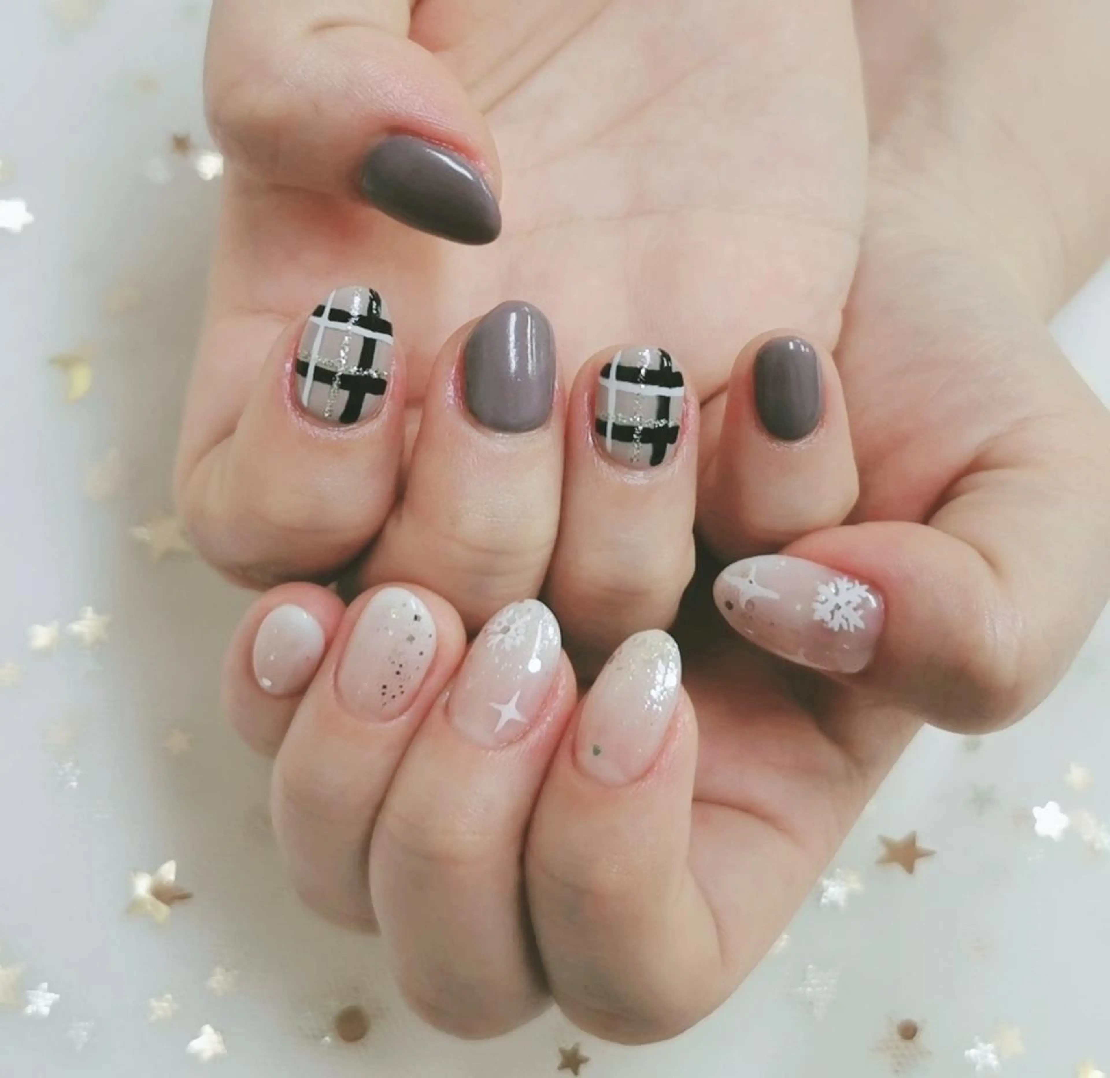 ネイル ハンドネイル 上福岡 らんらんのネイルデザイン