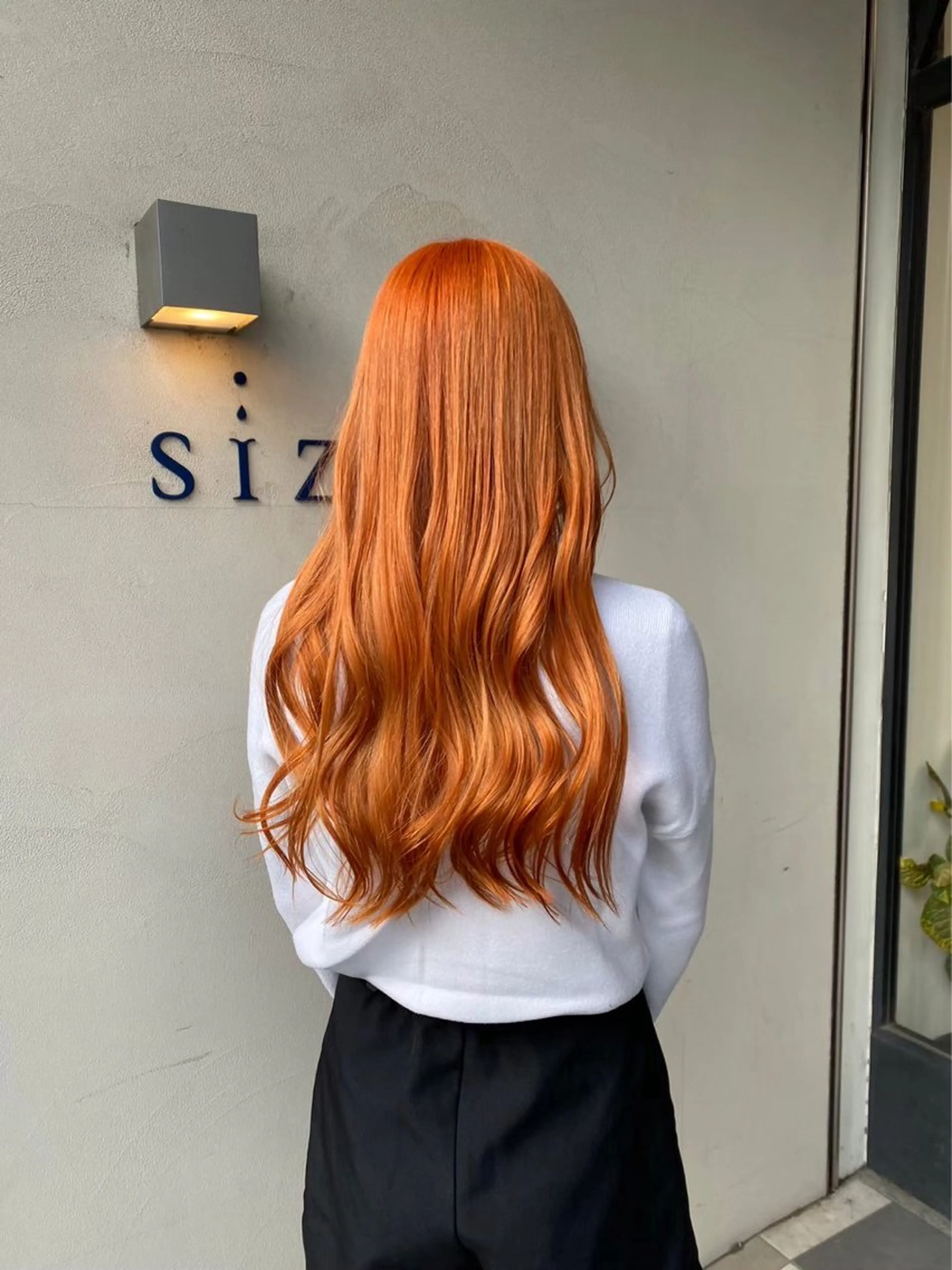ロング ヘアカラー トリートメント 美容室 sizukのヘアスタイル