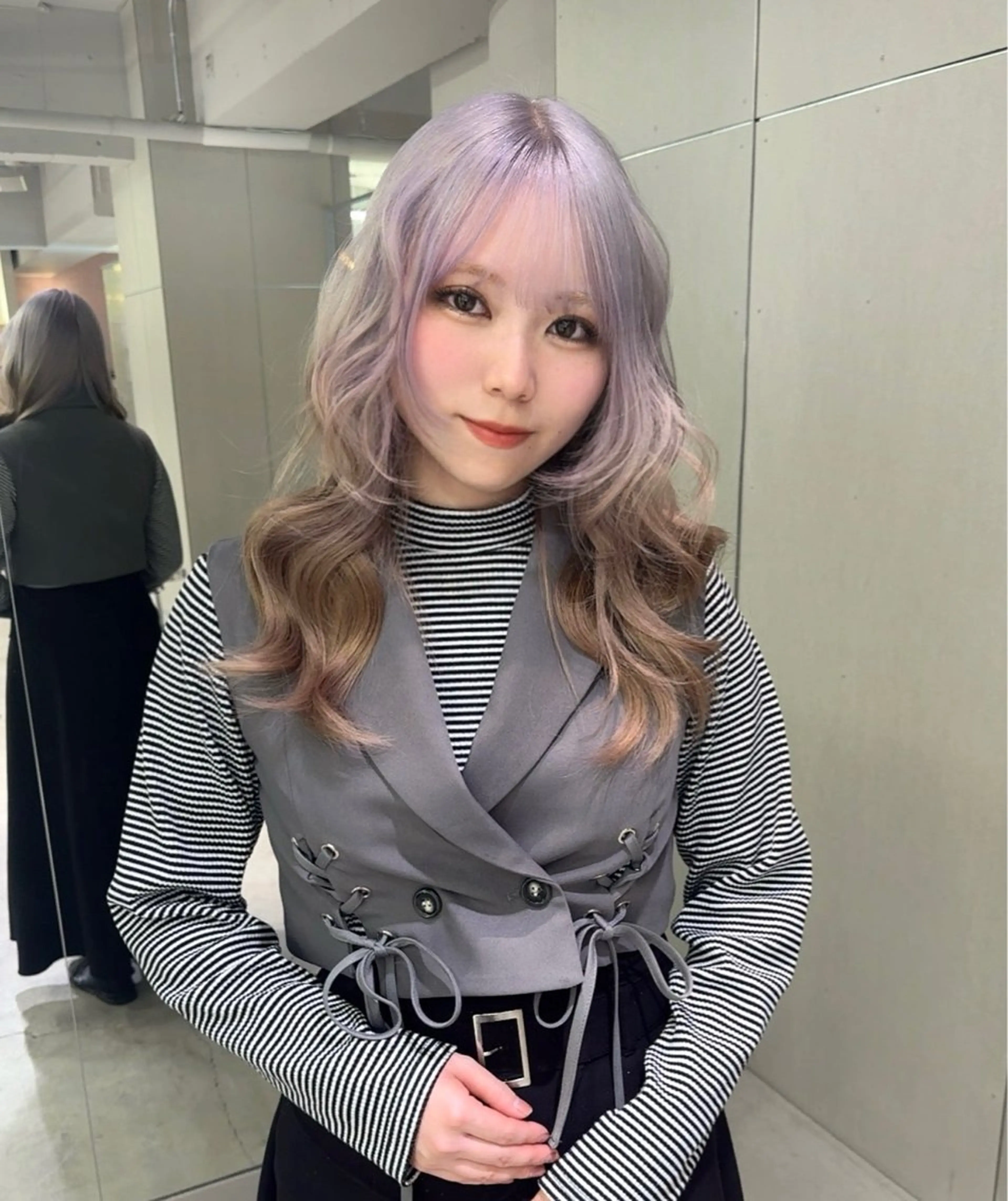 ロング カラー GEM/ハイトーン /名駅/kanaeのヘアスタイル