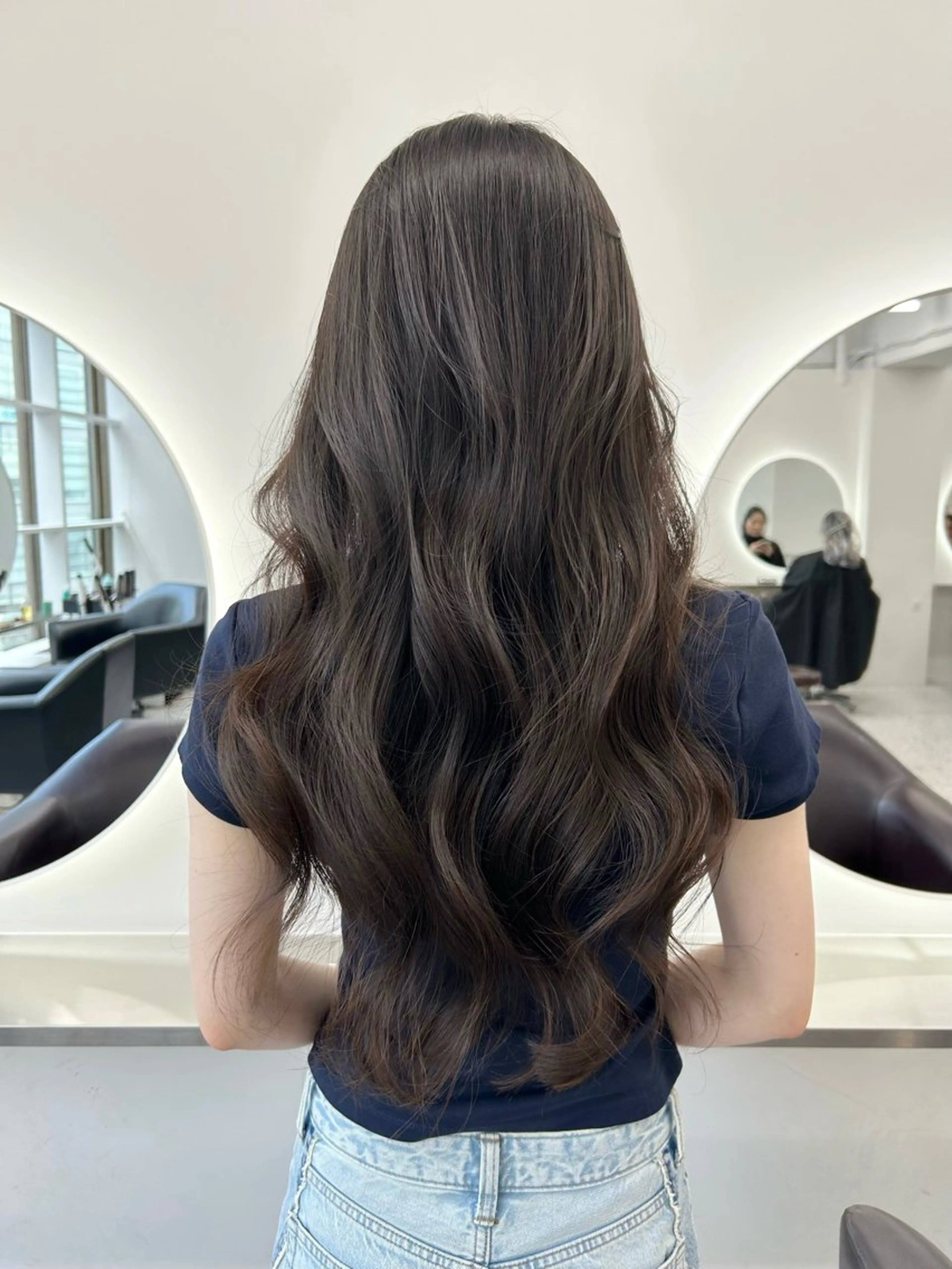 ロング ❄️暗髪/透明感❄️ /reyのヘアスタイル