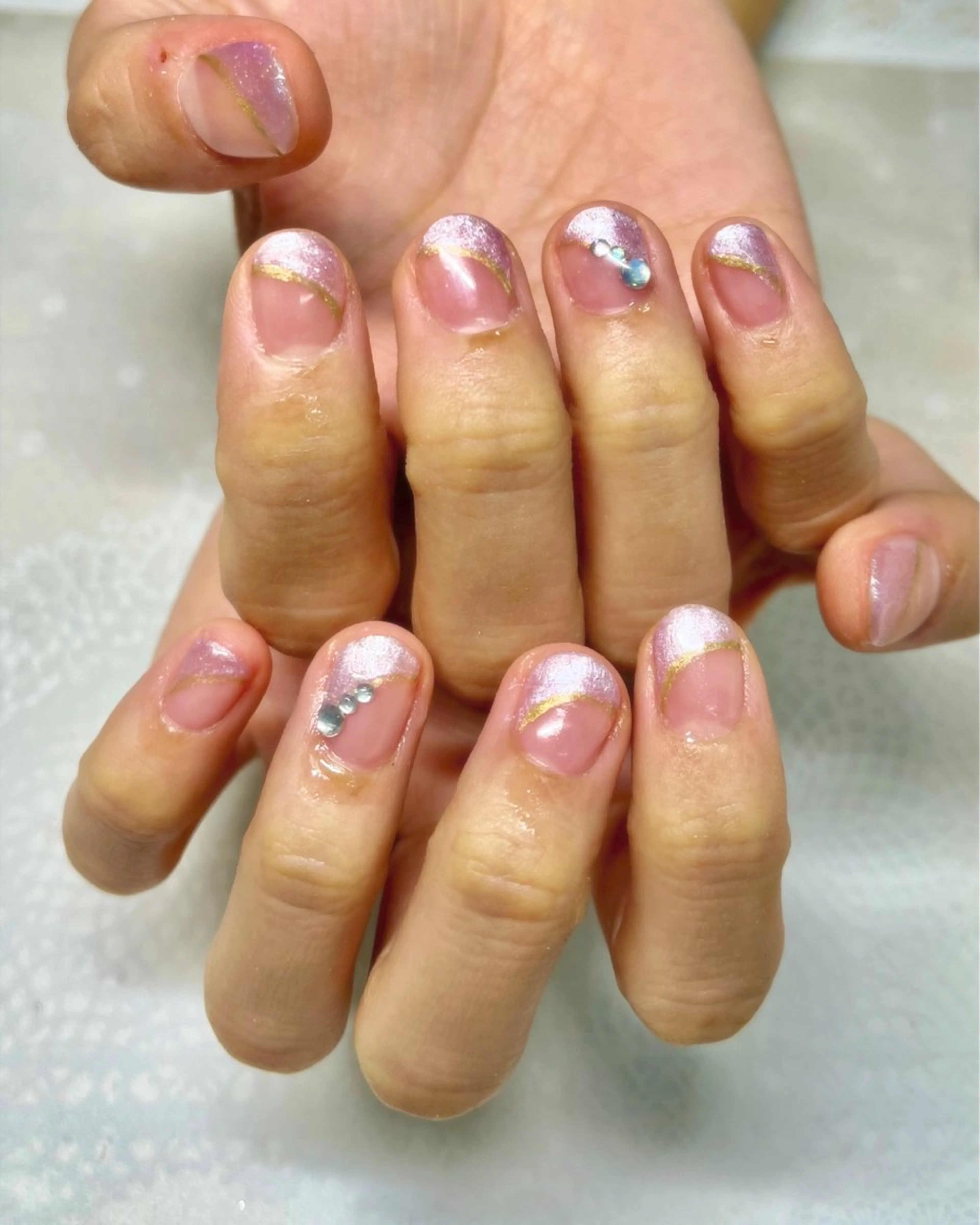 ネイル ハンドネイル 新宿ネイルサロン ジェミディローサ所属・新宿ネイルサロン ジェミディローサのネイルデザイン