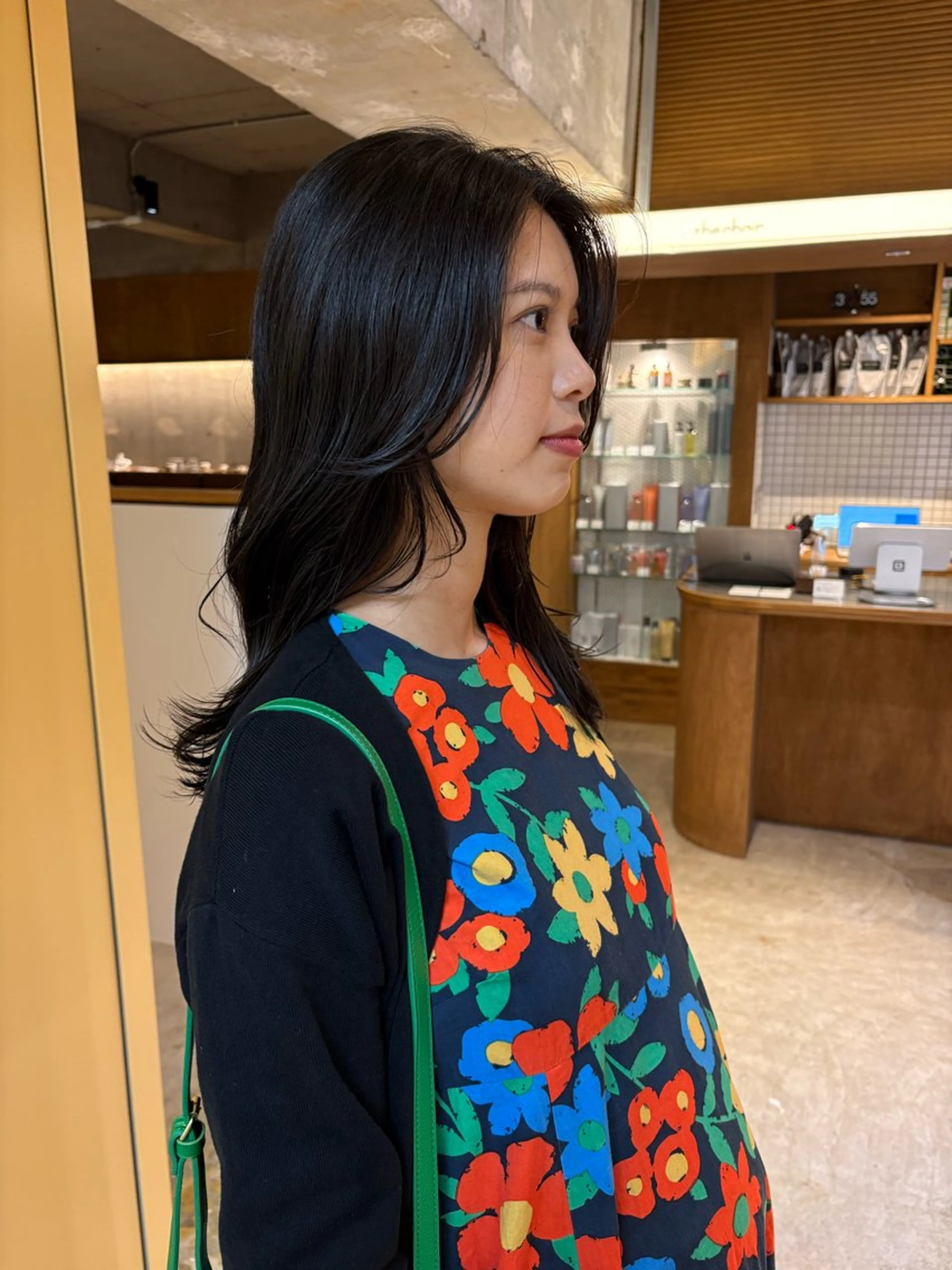 ロング パーマ カット トリートメント 名駅/大人可愛い /艶髪/流音のヘアスタイル