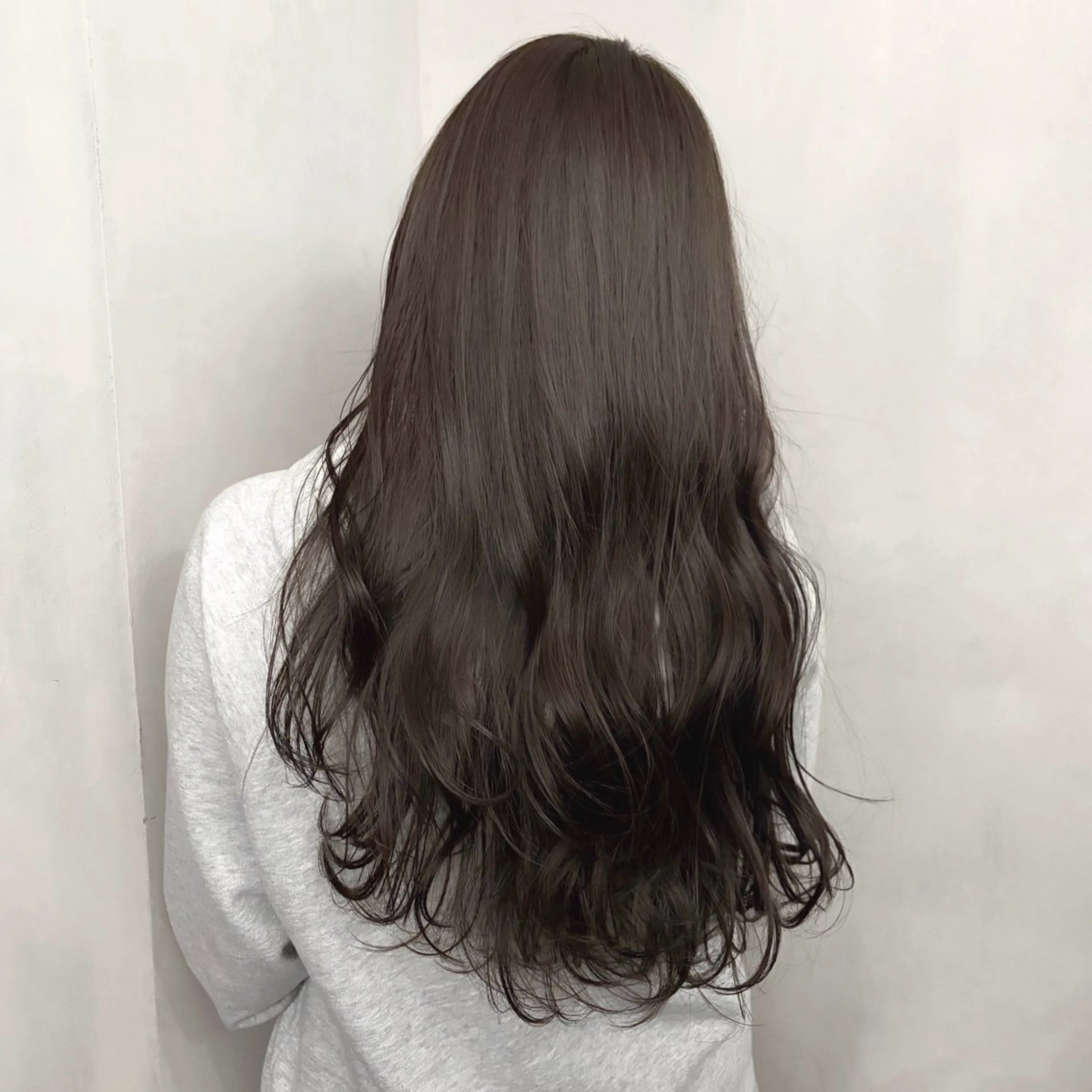 ロング レイヤーカット ヘアカラー 似合わせレイヤー/ 透明感カラー/天王寺のヘアスタイル