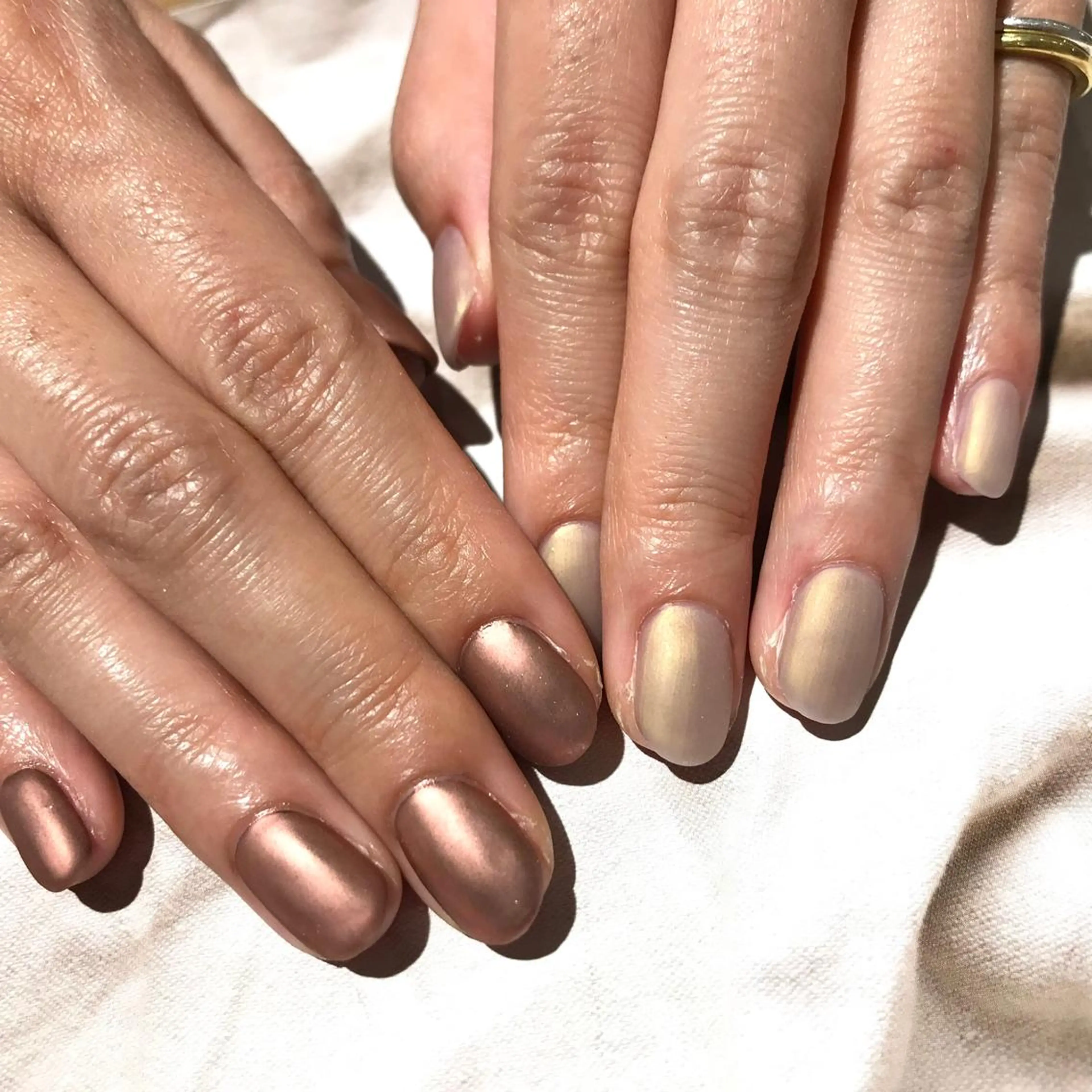 ネイル ミラーネイル ハンドネイル w*ange nail所属・w*ange MAOのネイルデザイン