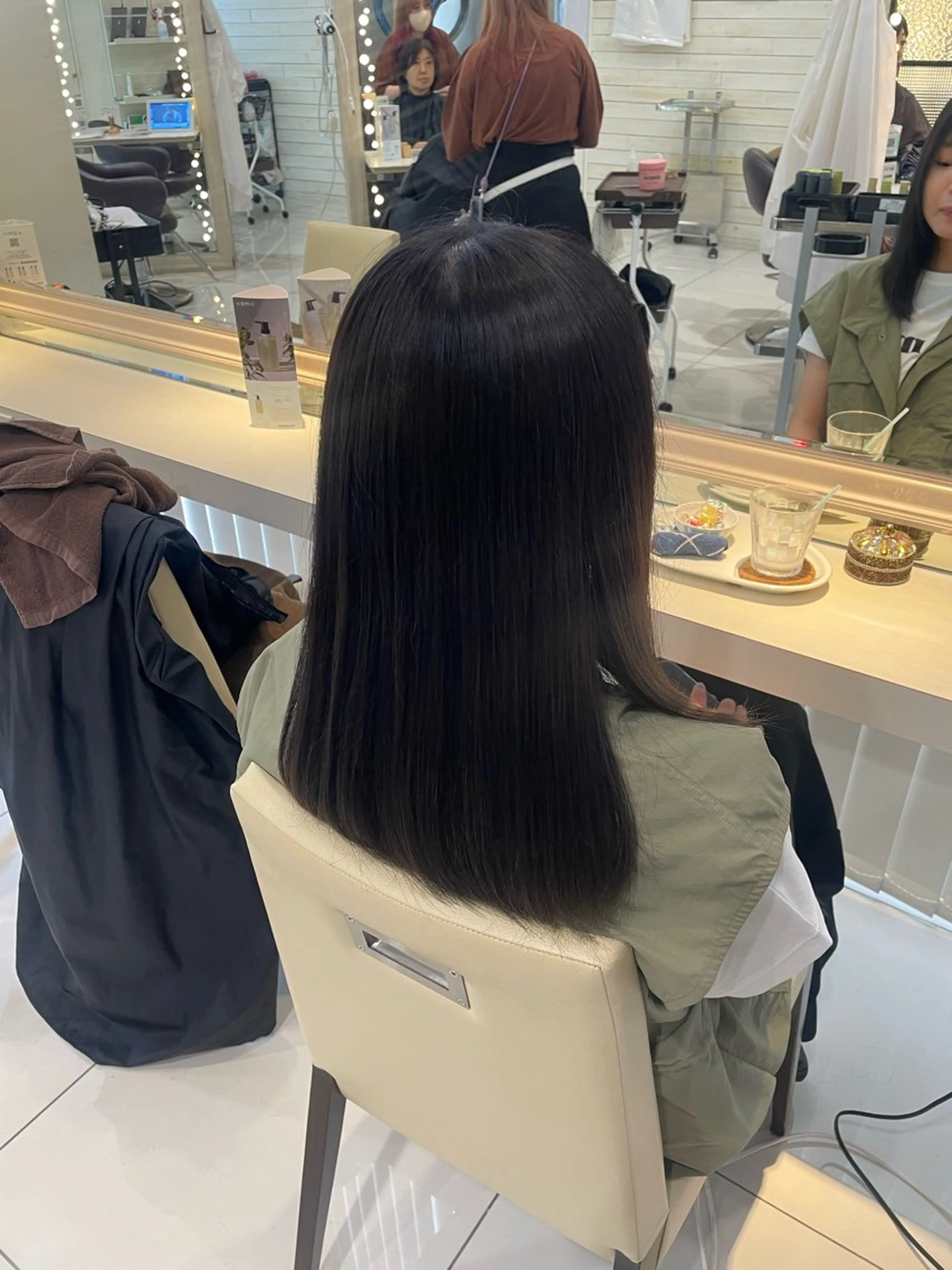 カラー 透明感カラー ヘアカラー なな /カラー/アレンジのヘアスタイル