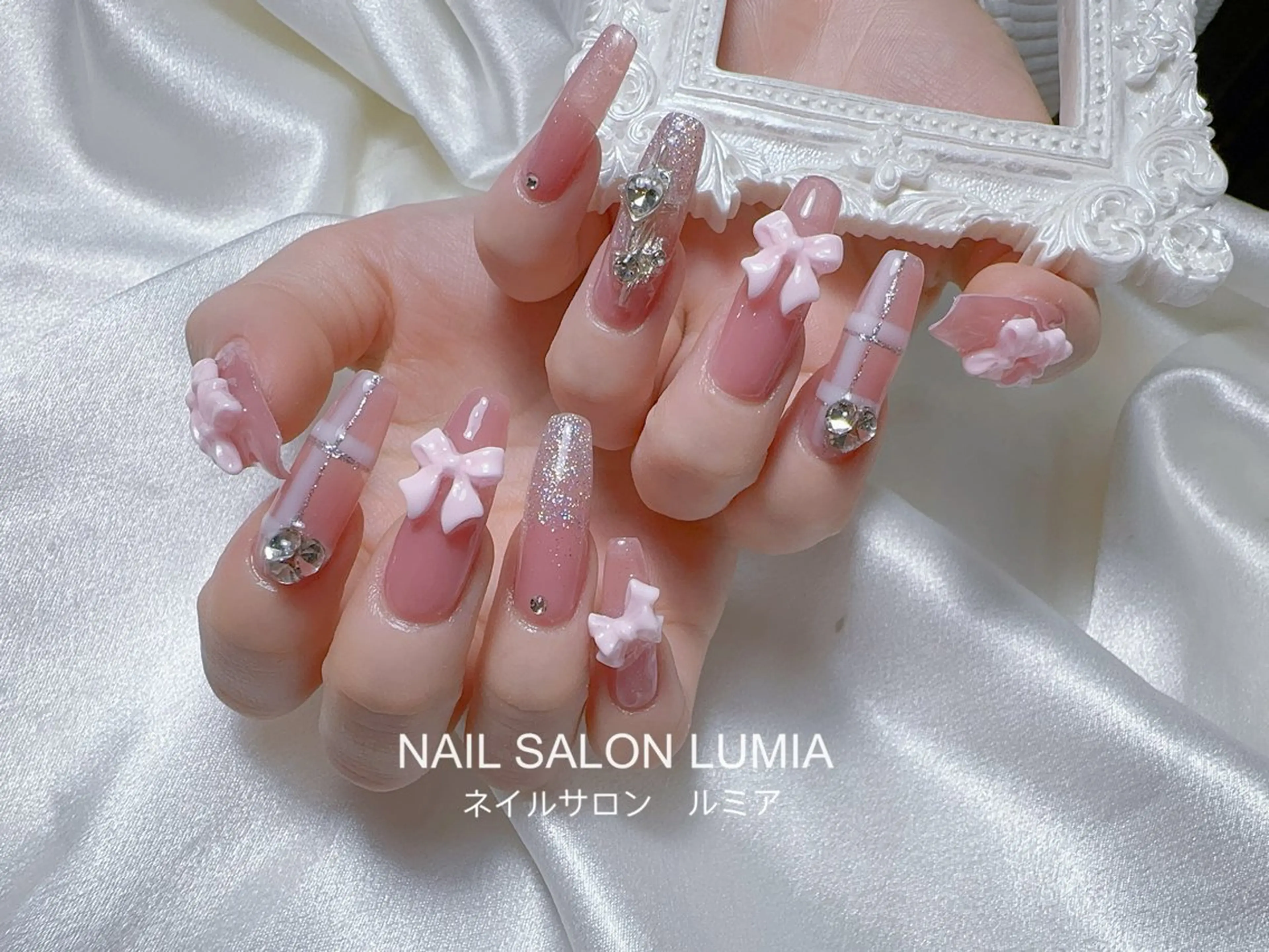 ネイル ハンドネイル ネイルサロン ルミア Lumia 店長のネイルデザイン