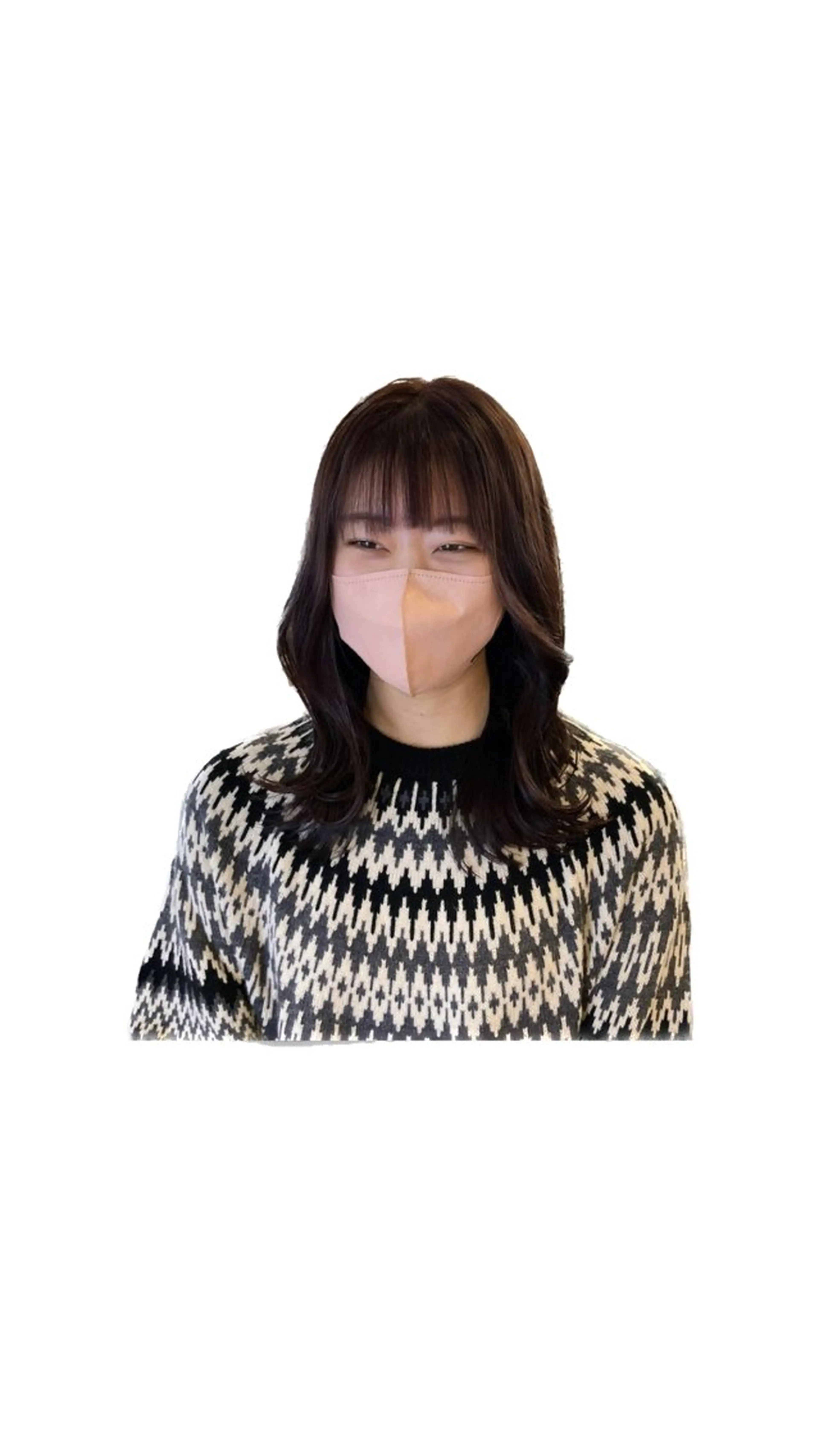 セミロング カラー ブラウンカラー チョコレートブラウン カット ヘアカラー トリートメント ナチュラル＆ラフヘア 松尾 凌のヘアスタイル