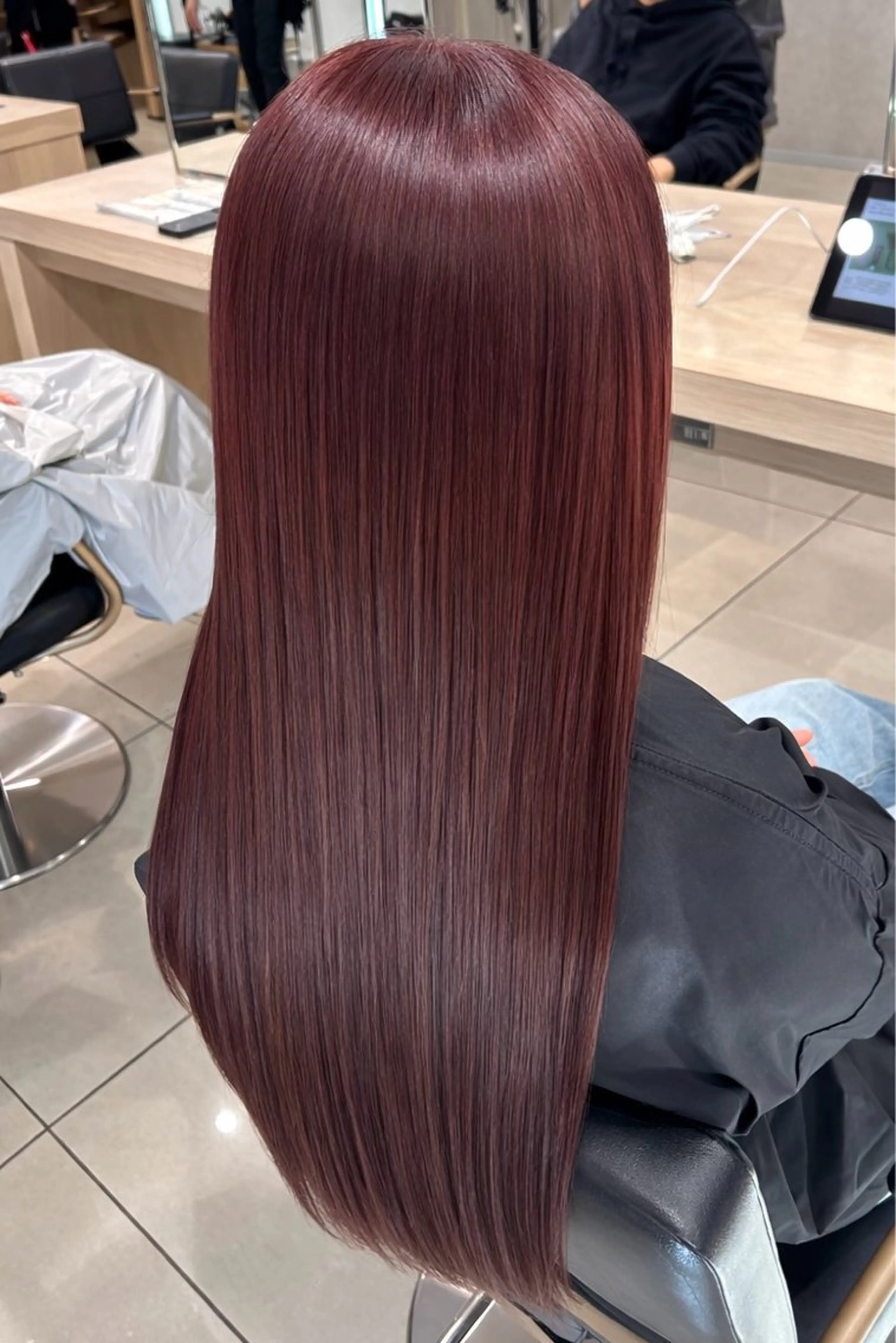 ロング カラー カット ヘアカラー トリートメント 【🎀推し デザイン カラー】小池 雪奈のヘアスタイル