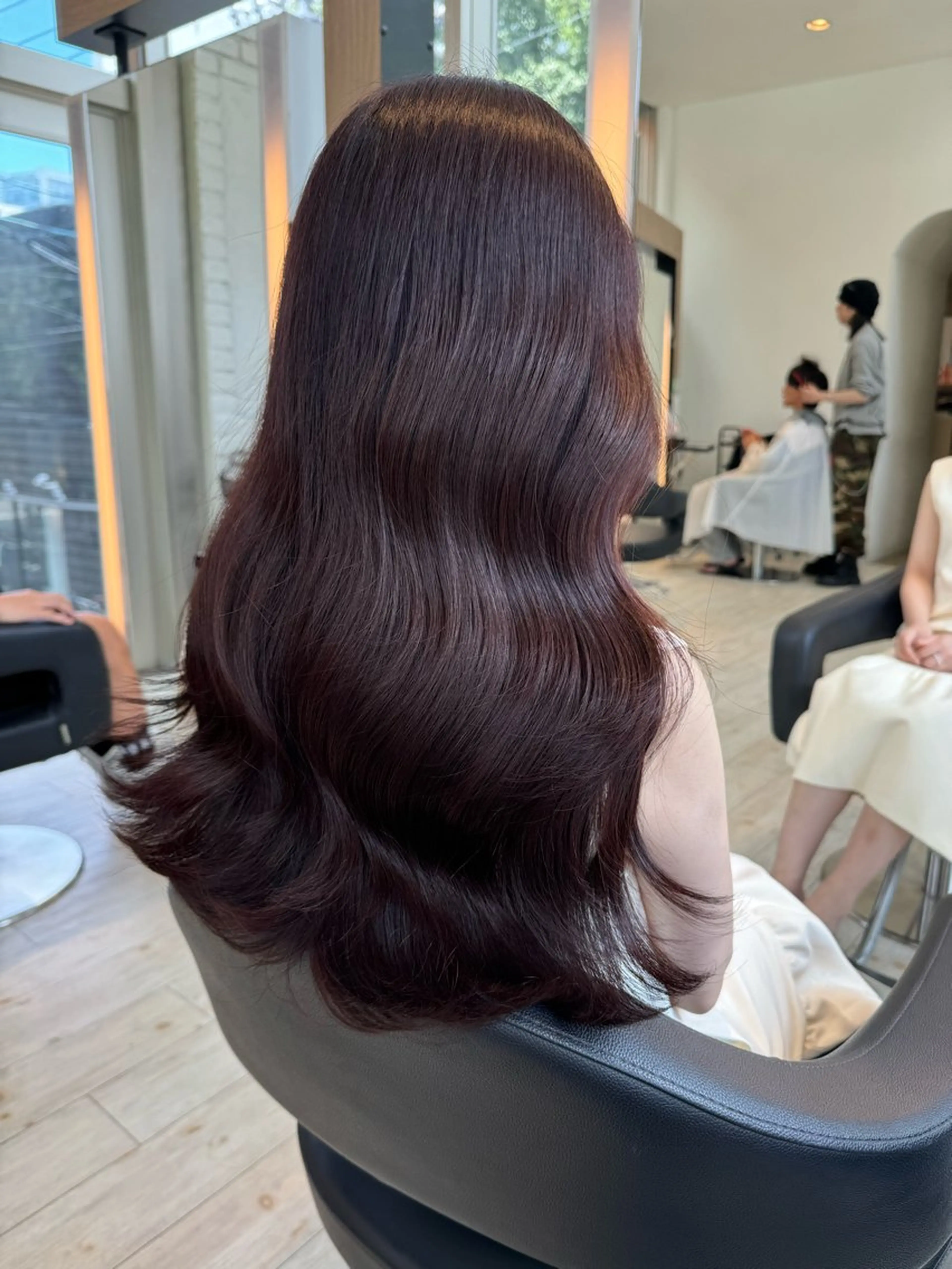 ブリーチなしダブルカラー+トリートメント🫧の写真