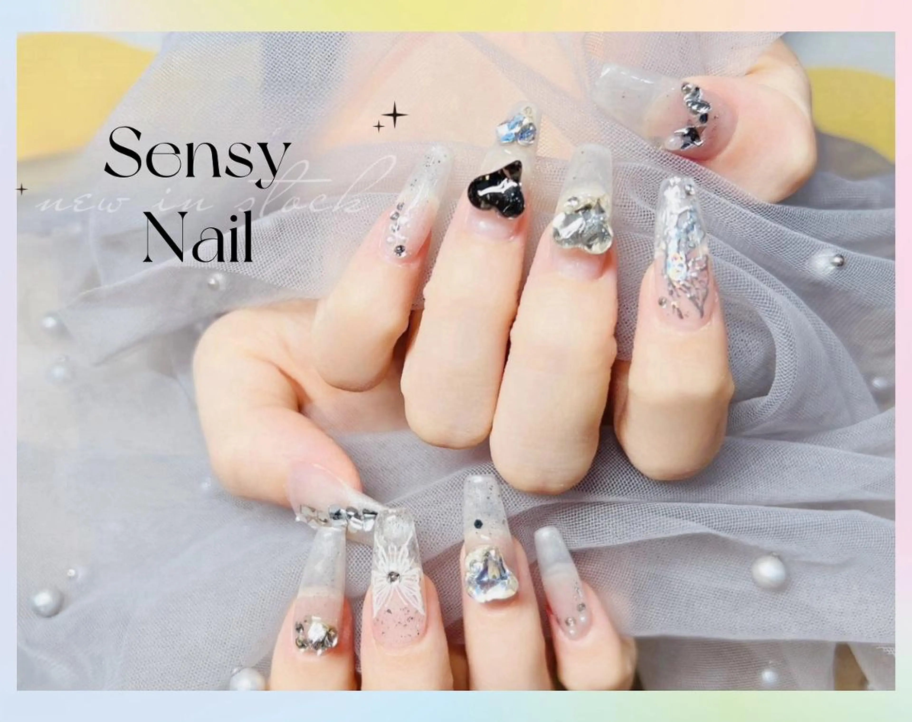 ネイル アートネイル チークネイル ジェルネイル ソフトジェル ハンドネイル ハンドケア Sensy ネイル専門店のネイルデザイン
