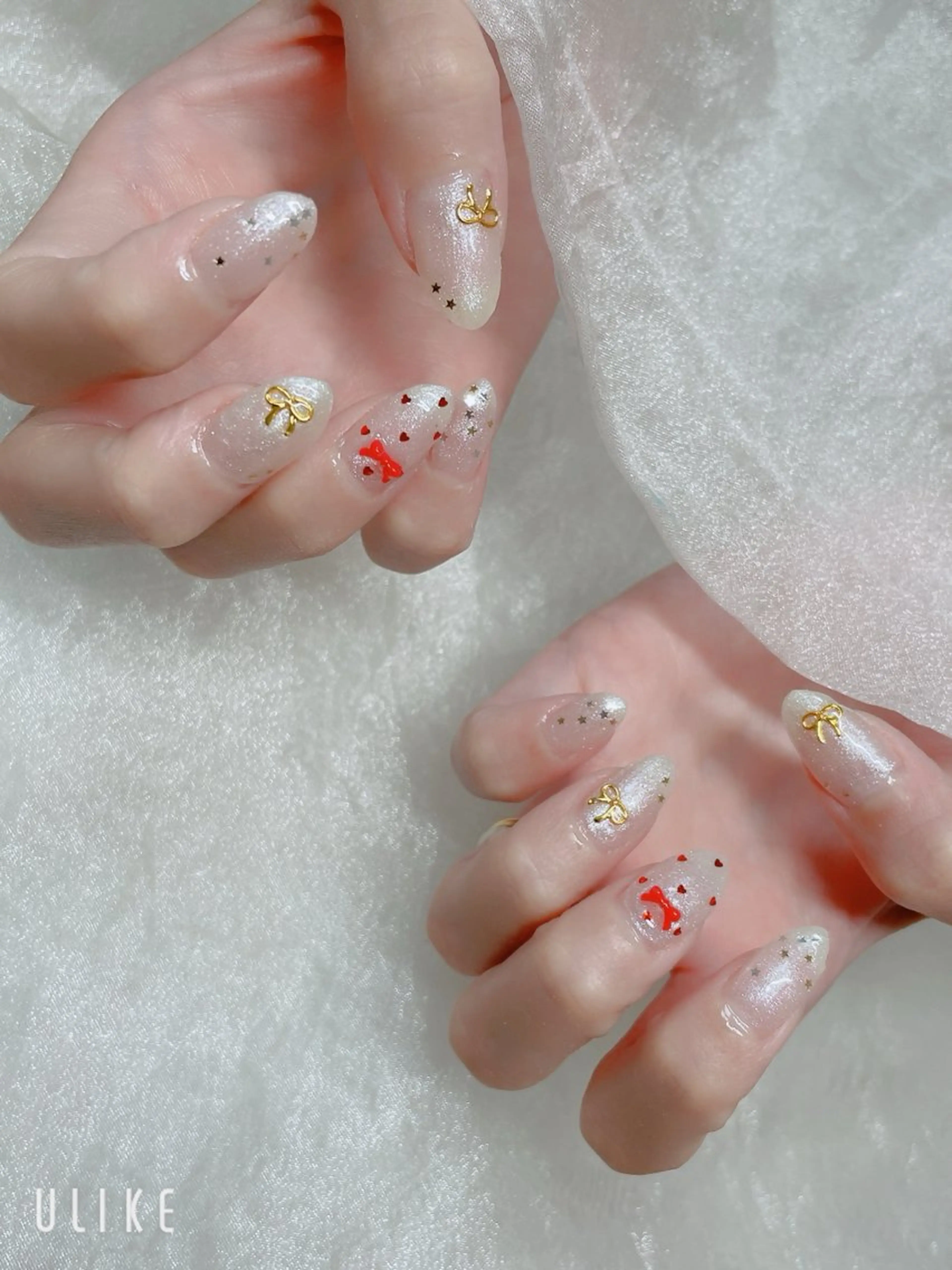 ネイル ハート BABY LION :Linaのネイルデザイン