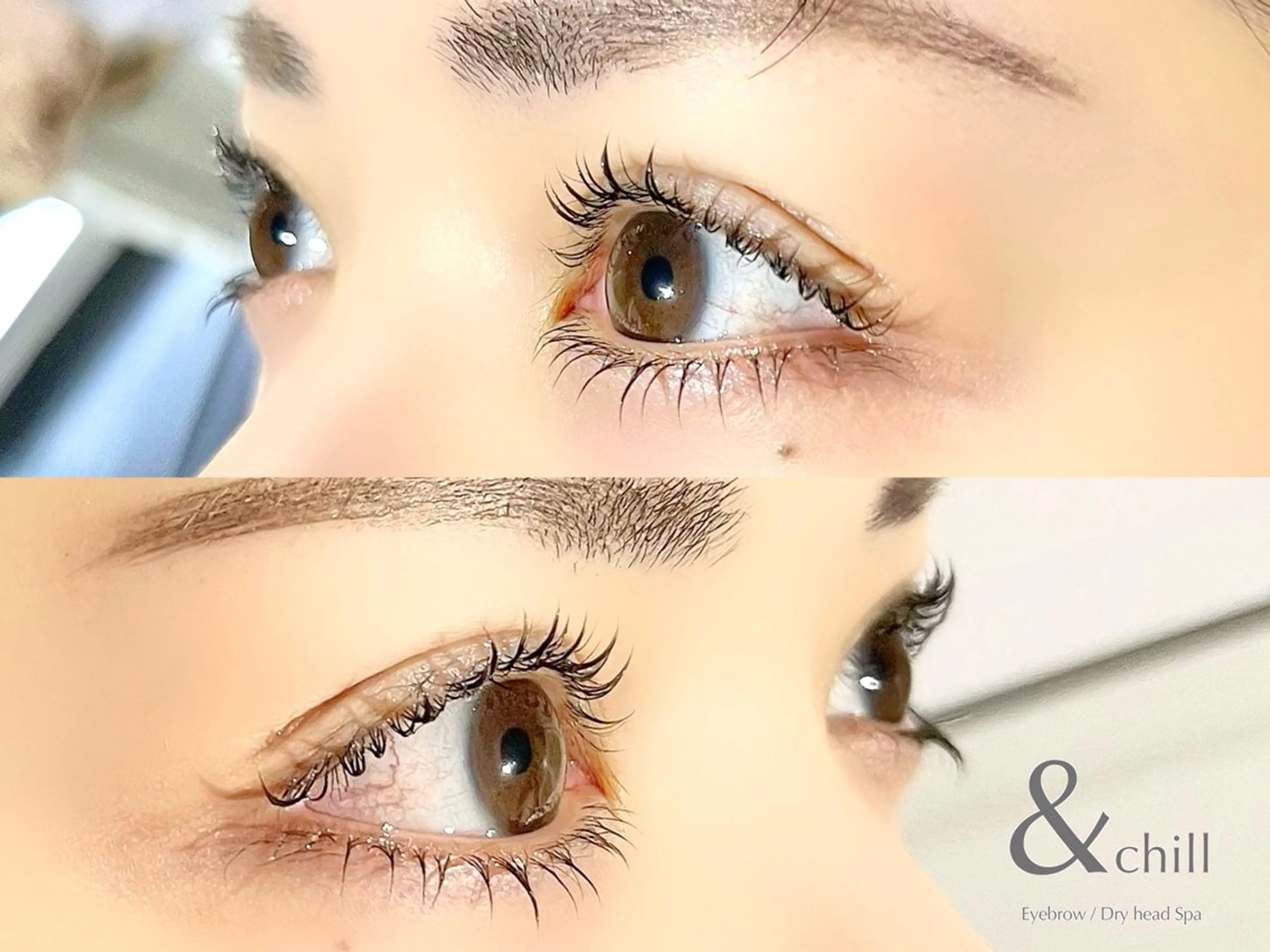 【船橋駅近♪\中顔面短縮で小顔効果抜群】似合わせまつ毛パーマ上下☆¥6,980の写真