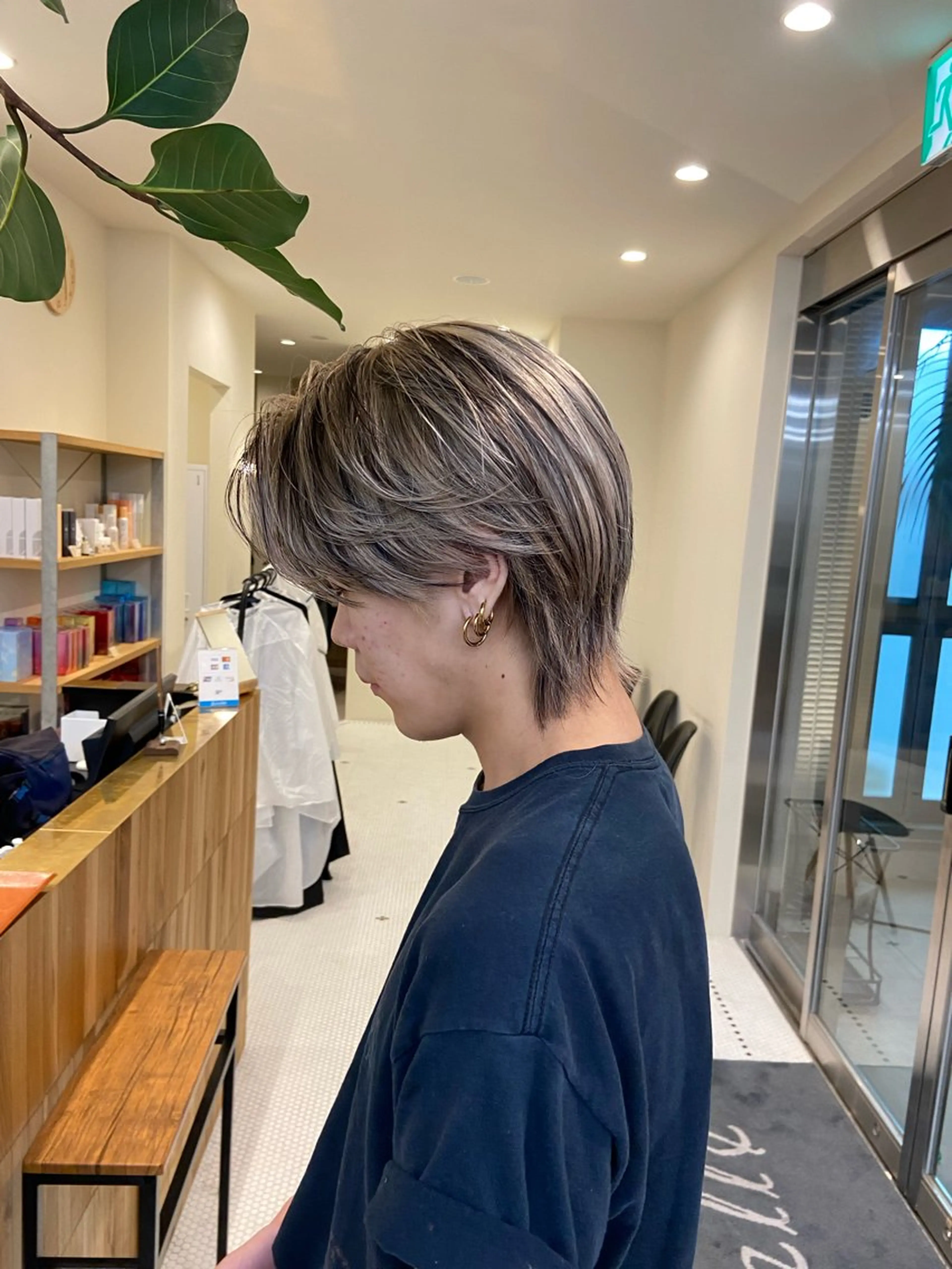 ロング カラー メンズ メンズハイライト ハイライトカラー ハイライト belle   表参道　terrace所属・抜きっぱなしブロンド /ハイトーン/カナタのヘアスタイル