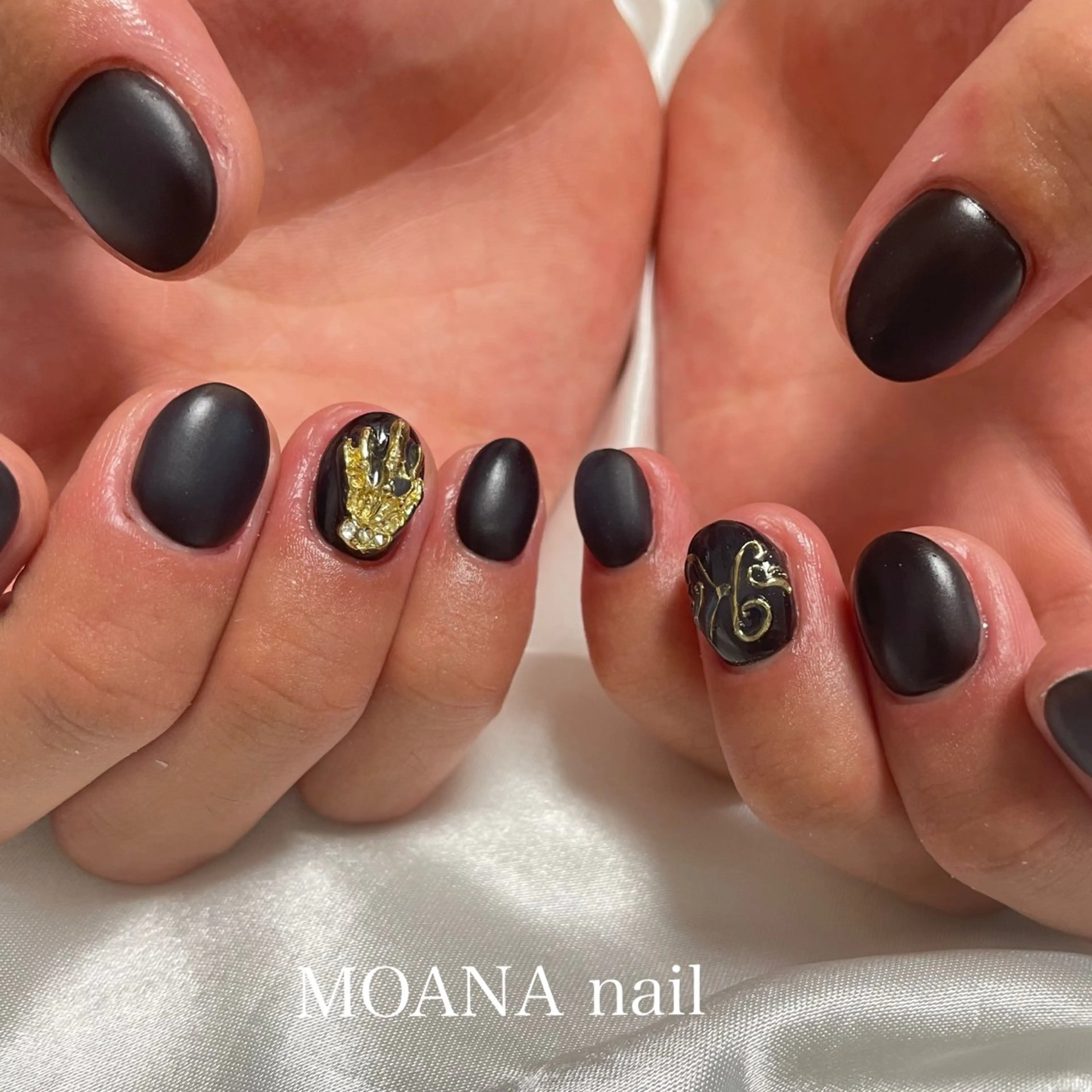 ネイル ハンドネイル nail salon MOANA Yuriのネイルデザイン