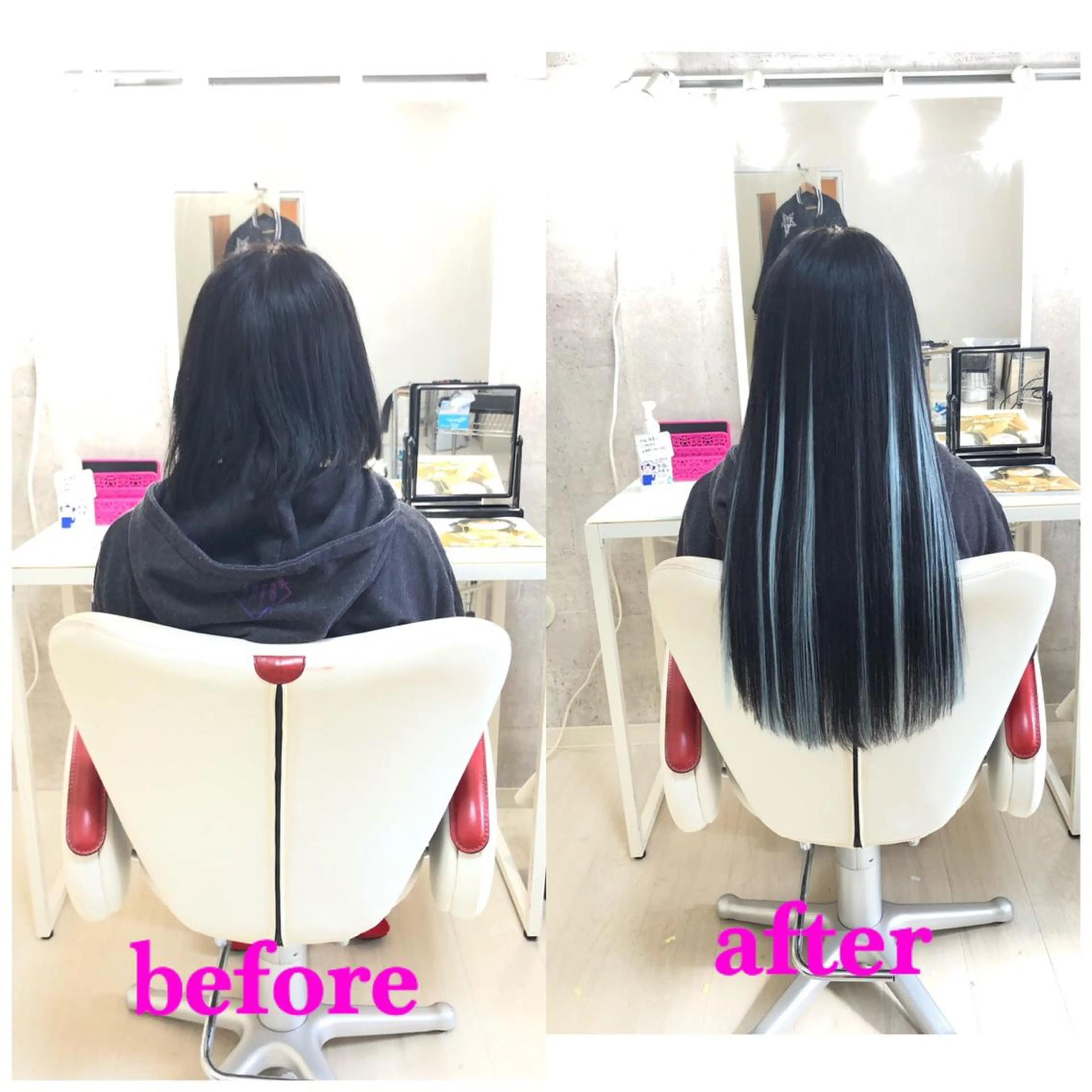 ロング エクステ ドレスアップ心斎橋店所属・🌸ドレスアップ 心斎橋店🌸のヘアスタイル