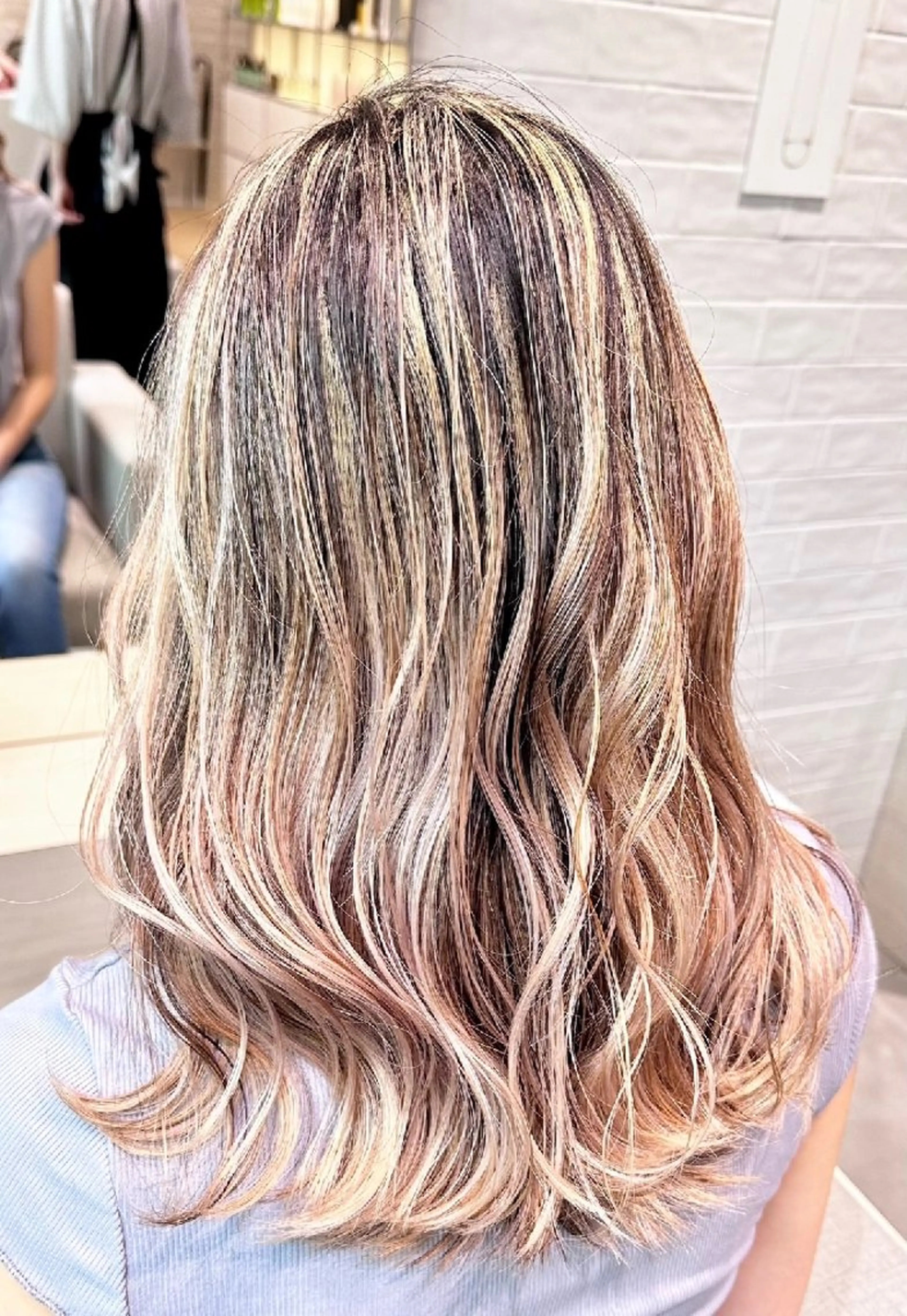 ロング カラー 💜艶髪カラー💜 🎶富川美希🎶のヘアスタイル