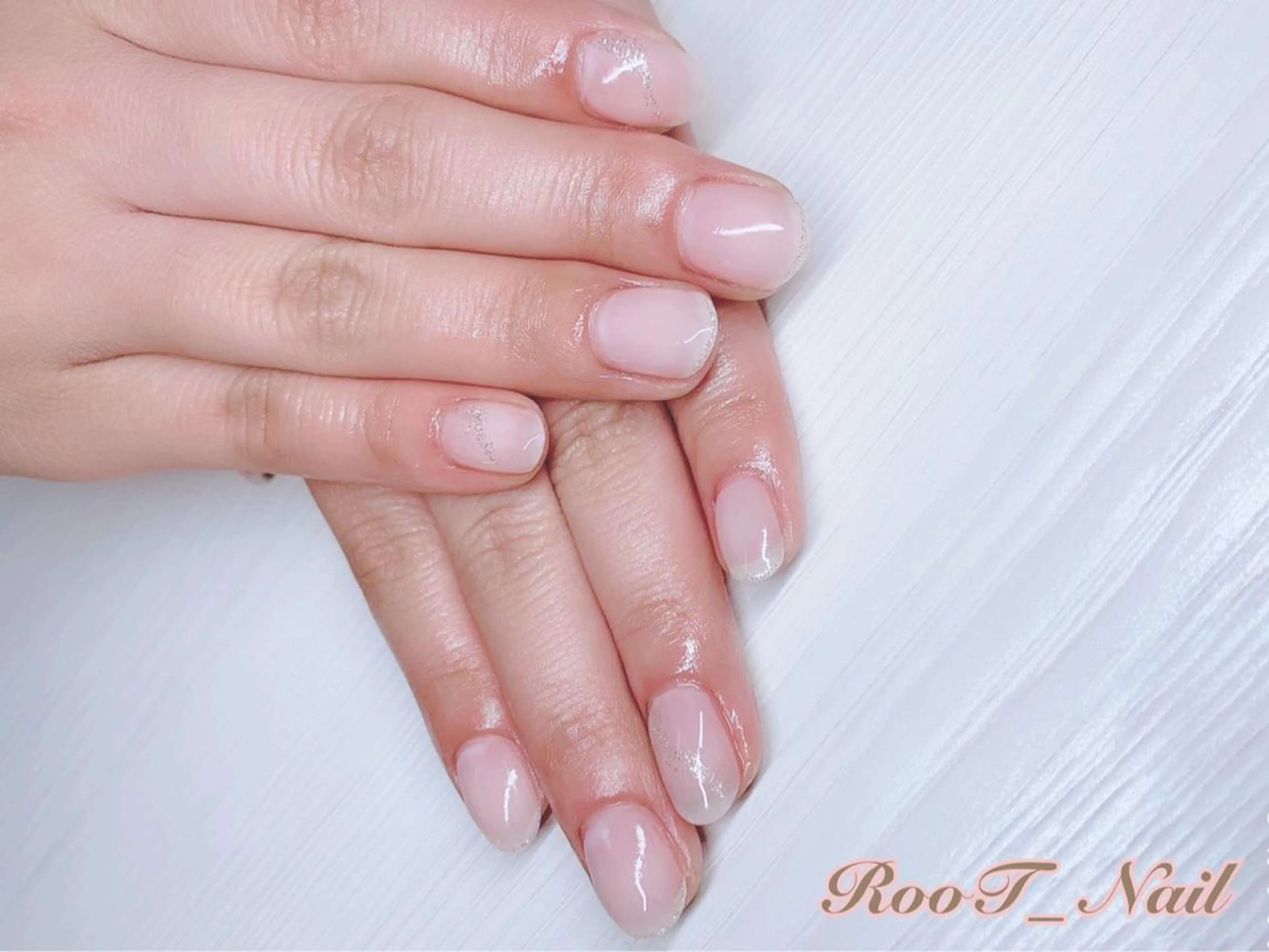 メンズ ネイル キラキラネイル シンプルネイル ハンドネイル RooT Nailのネイルデザイン