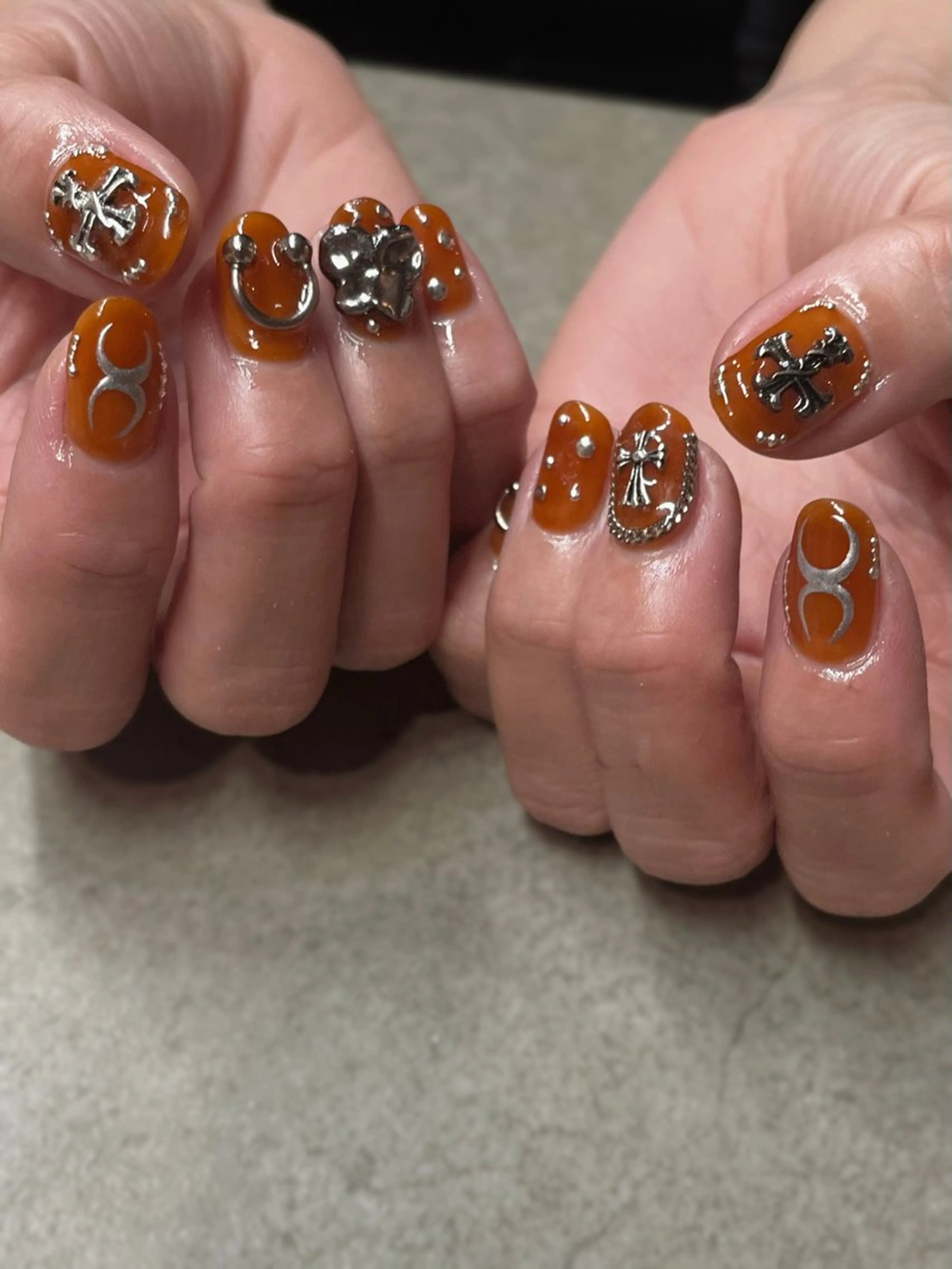 ネイル メンズネイル ハンドネイル F room 表参道のネイルデザイン