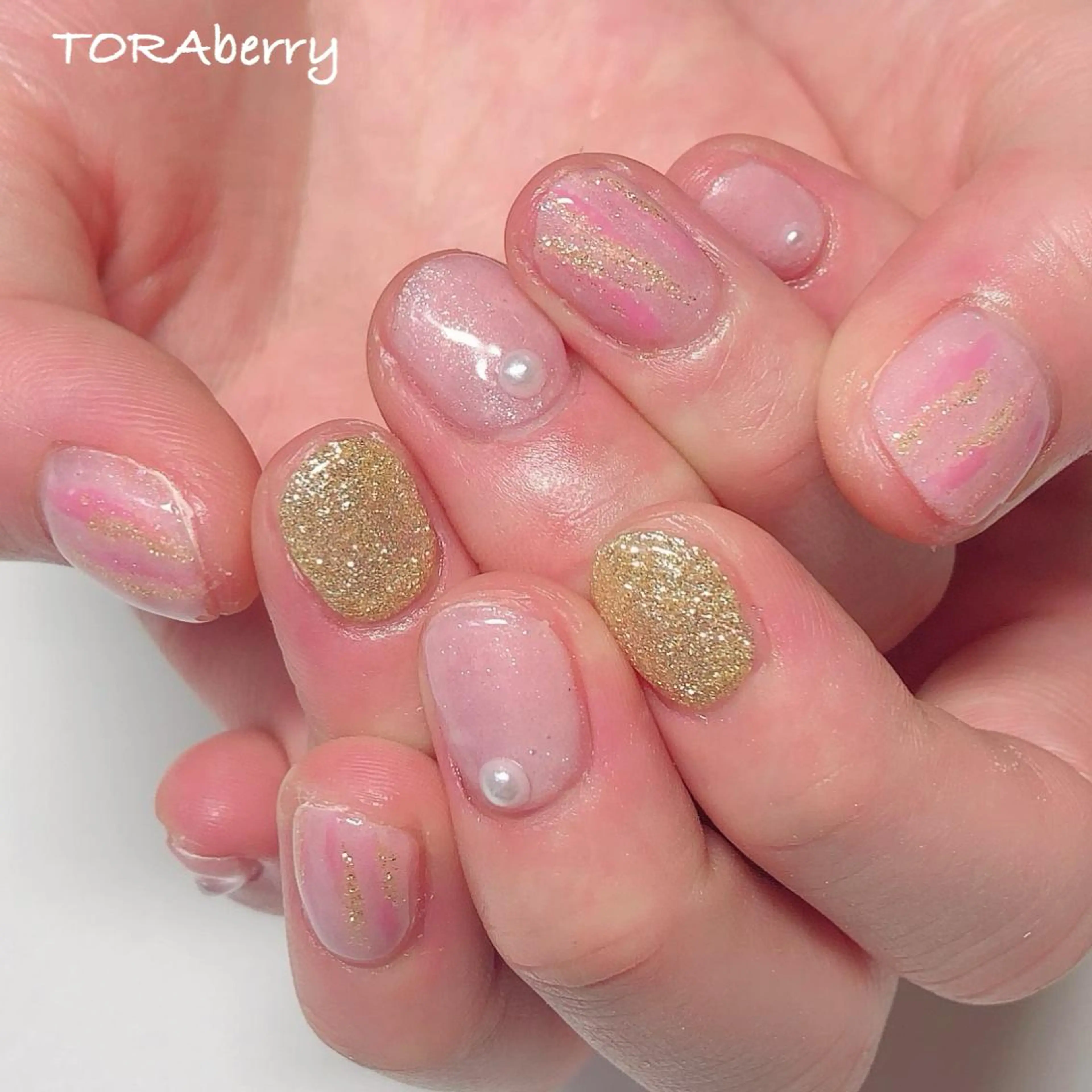 ネイル ニュアンスネイル ハンドネイル ネイリスト なつみのネイルデザイン