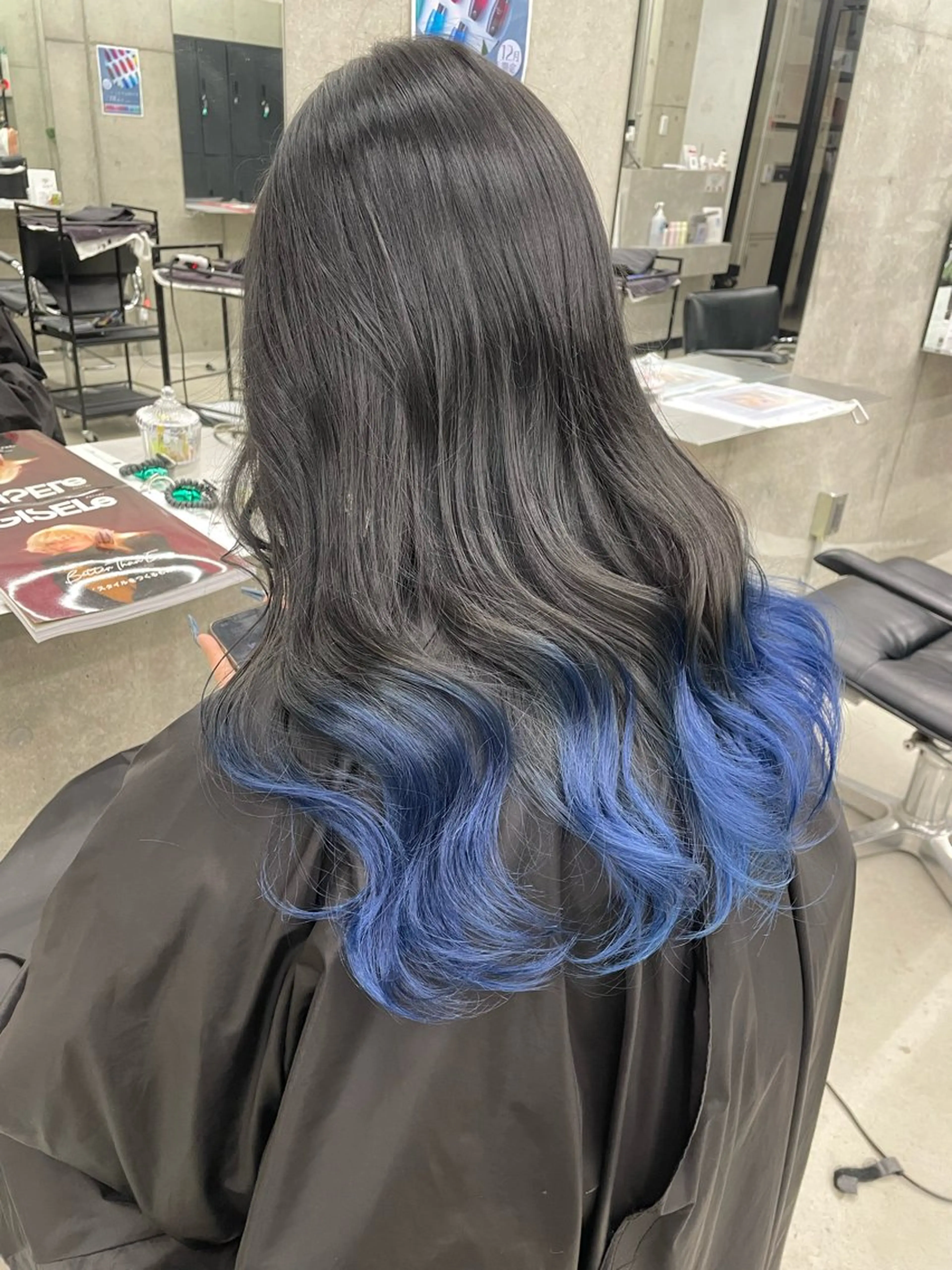 カラー ブリーチ グラデーションカラー ハイトーンカラー ヘアカラー 田中 莉香のヘアスタイル