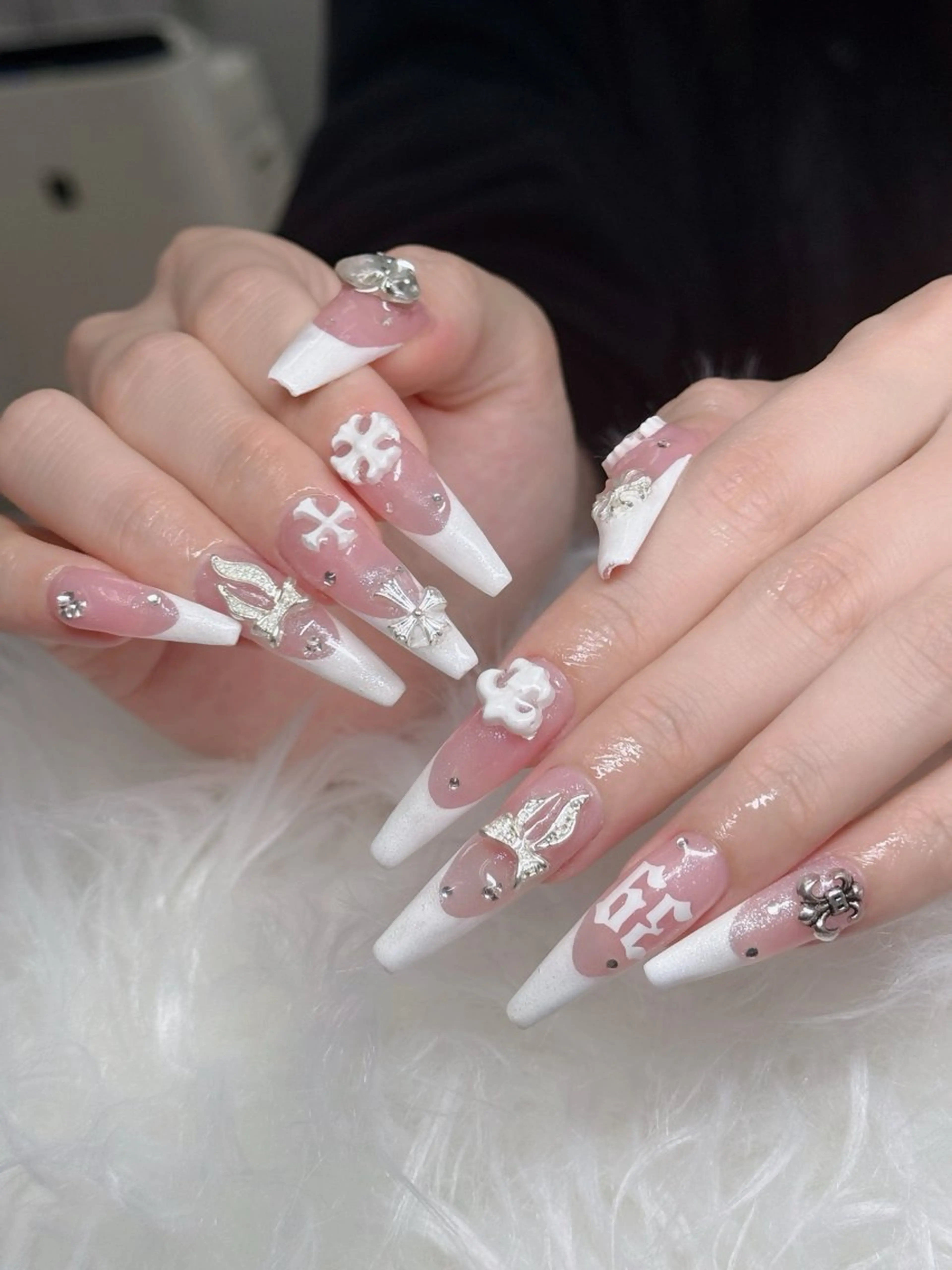 ネイル アートネイル 韓国ネイル 持ち込み ワンホンネイル ハンドネイル Lenie Nail Salonのネイルデザイン