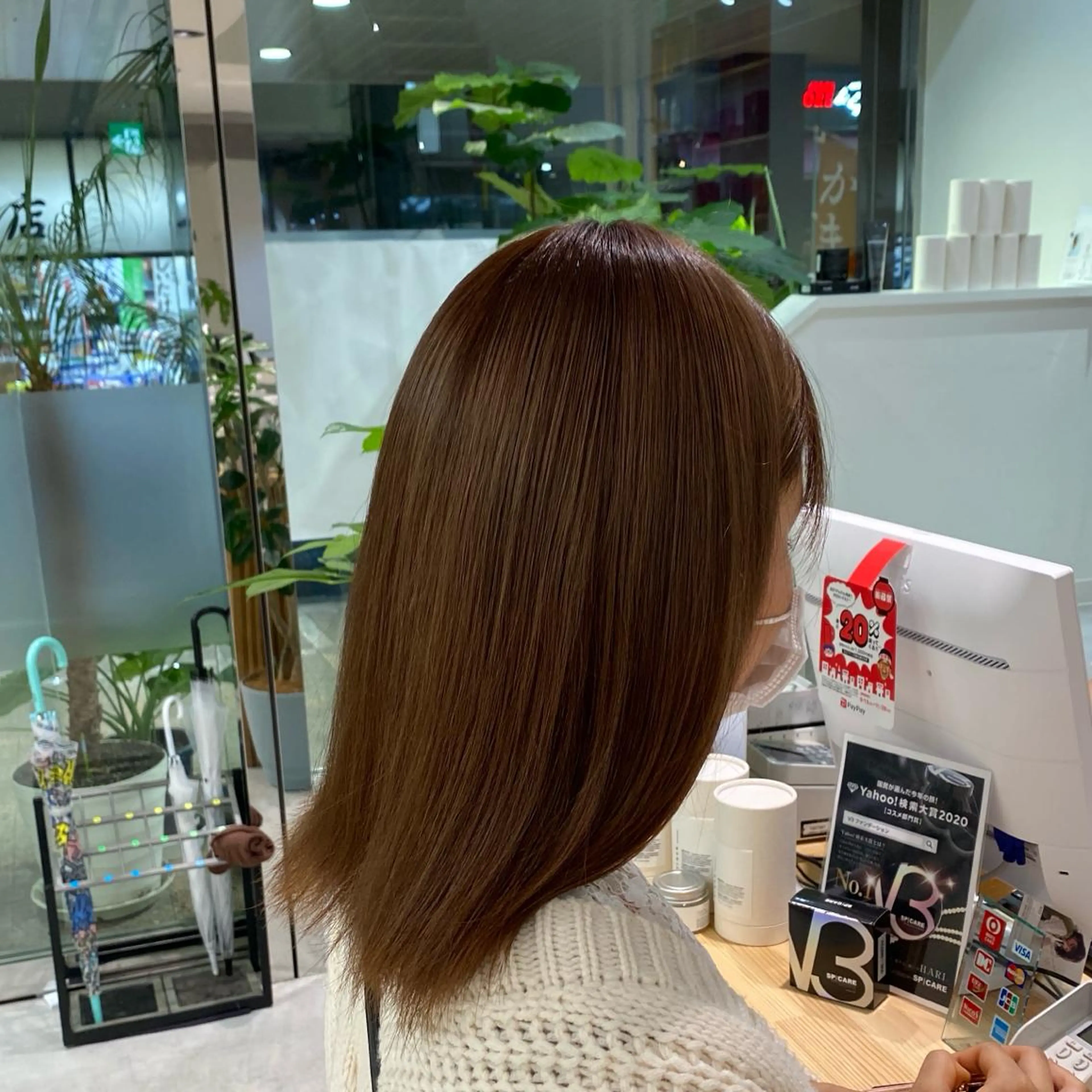 ミディアム THE ESCALA 町田所属・町田縮毛矯正/ 髪質改善/美髪特化のヘアスタイル