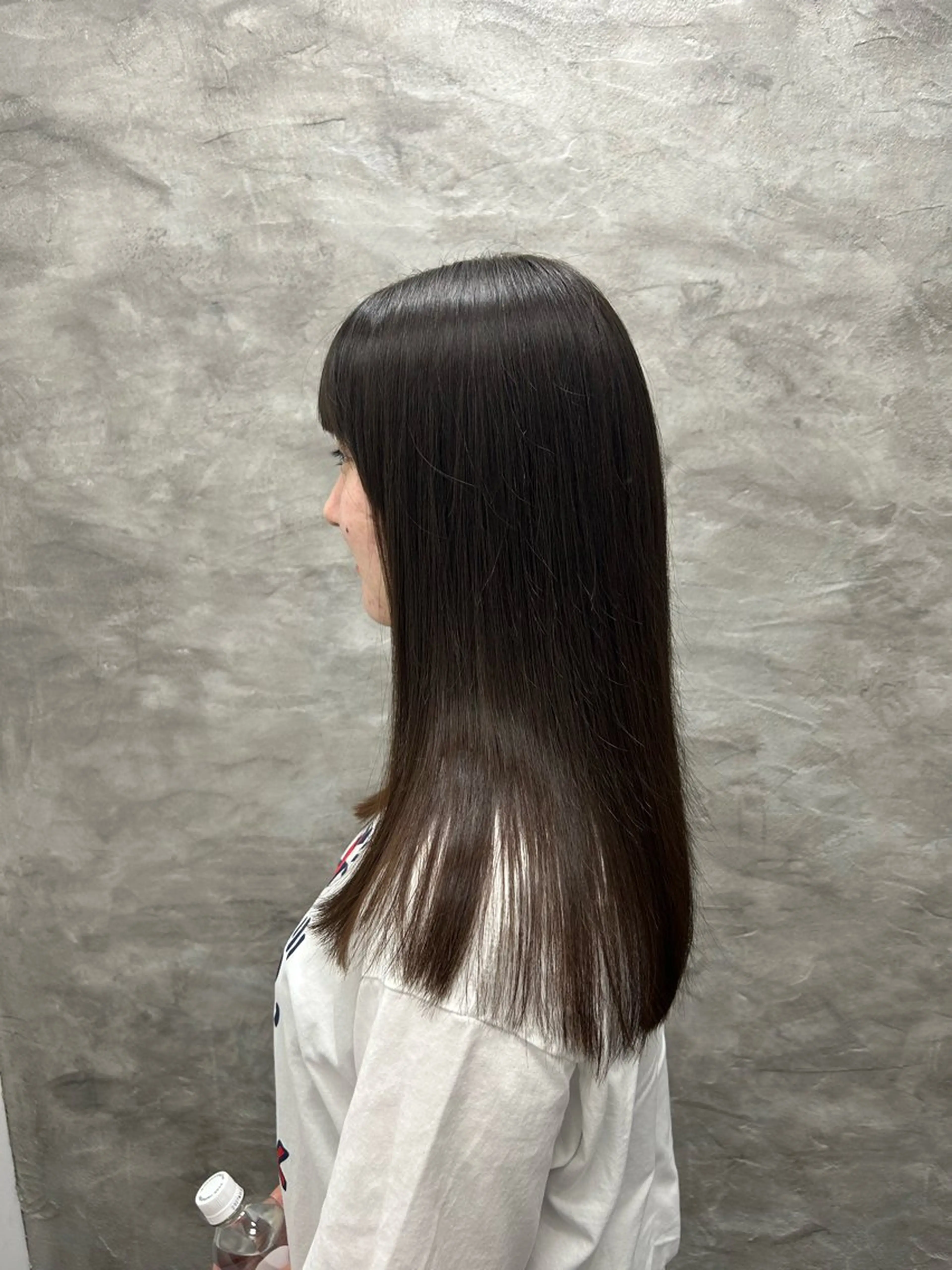 ロング 酸性ストレート 酸性ストレート/ ボブ/暖色/リコのヘアスタイル