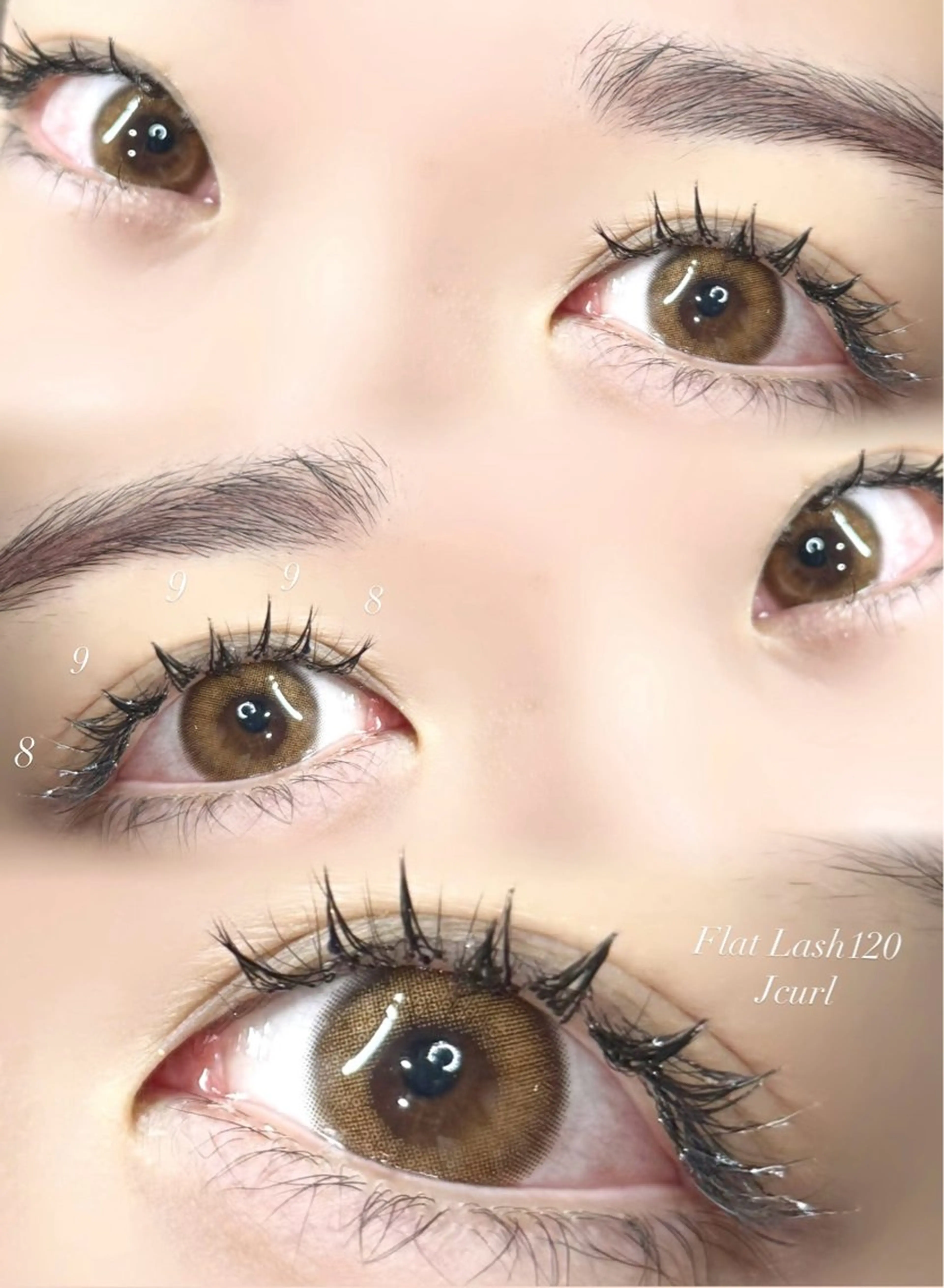 マツエク・マツパ 🩰yuri🩰 似合わせ/束感のマツエク・マツパデザイン