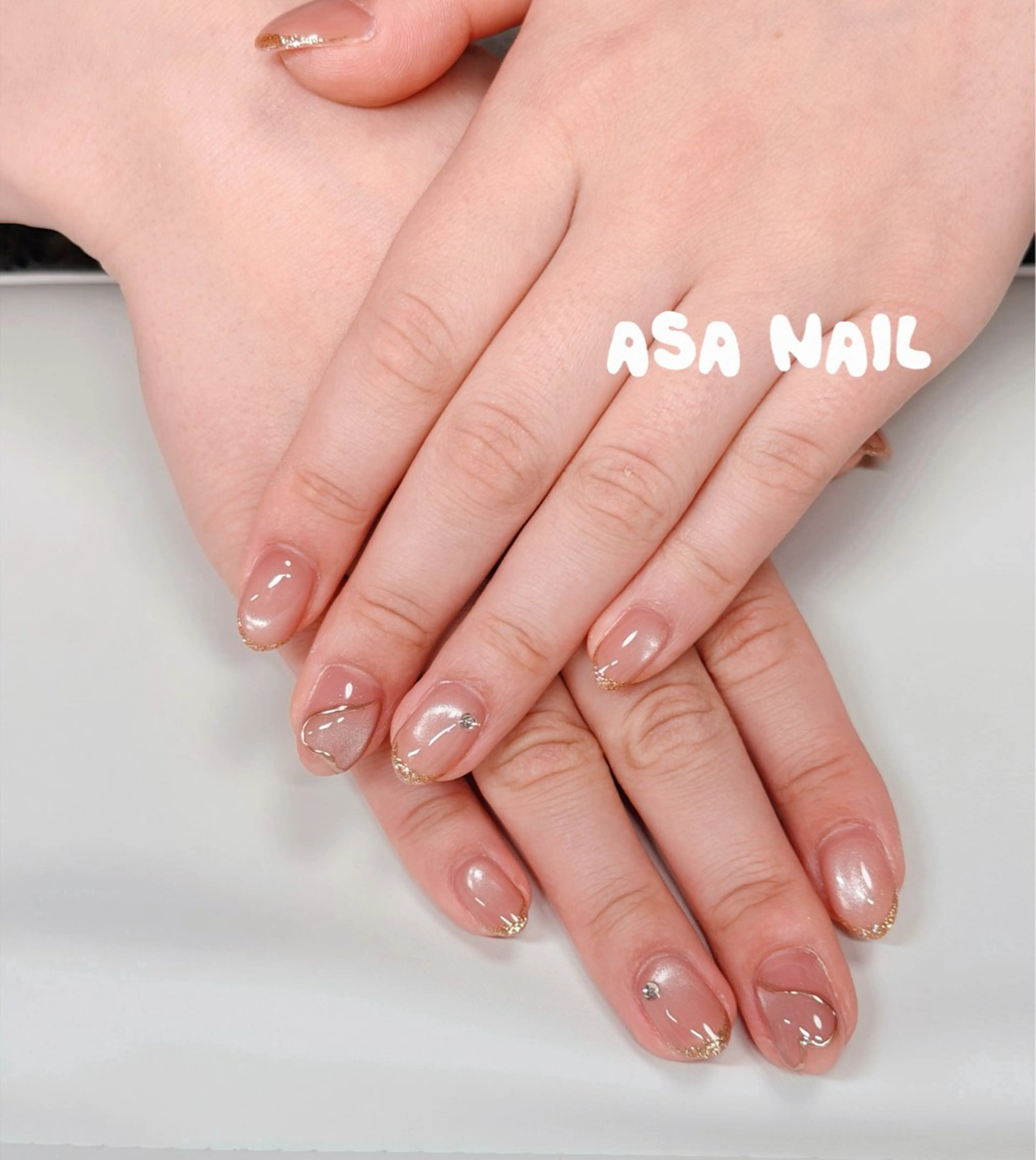 ネイル ハンドネイル Asa Nail 亀戸 平井のネイルデザイン