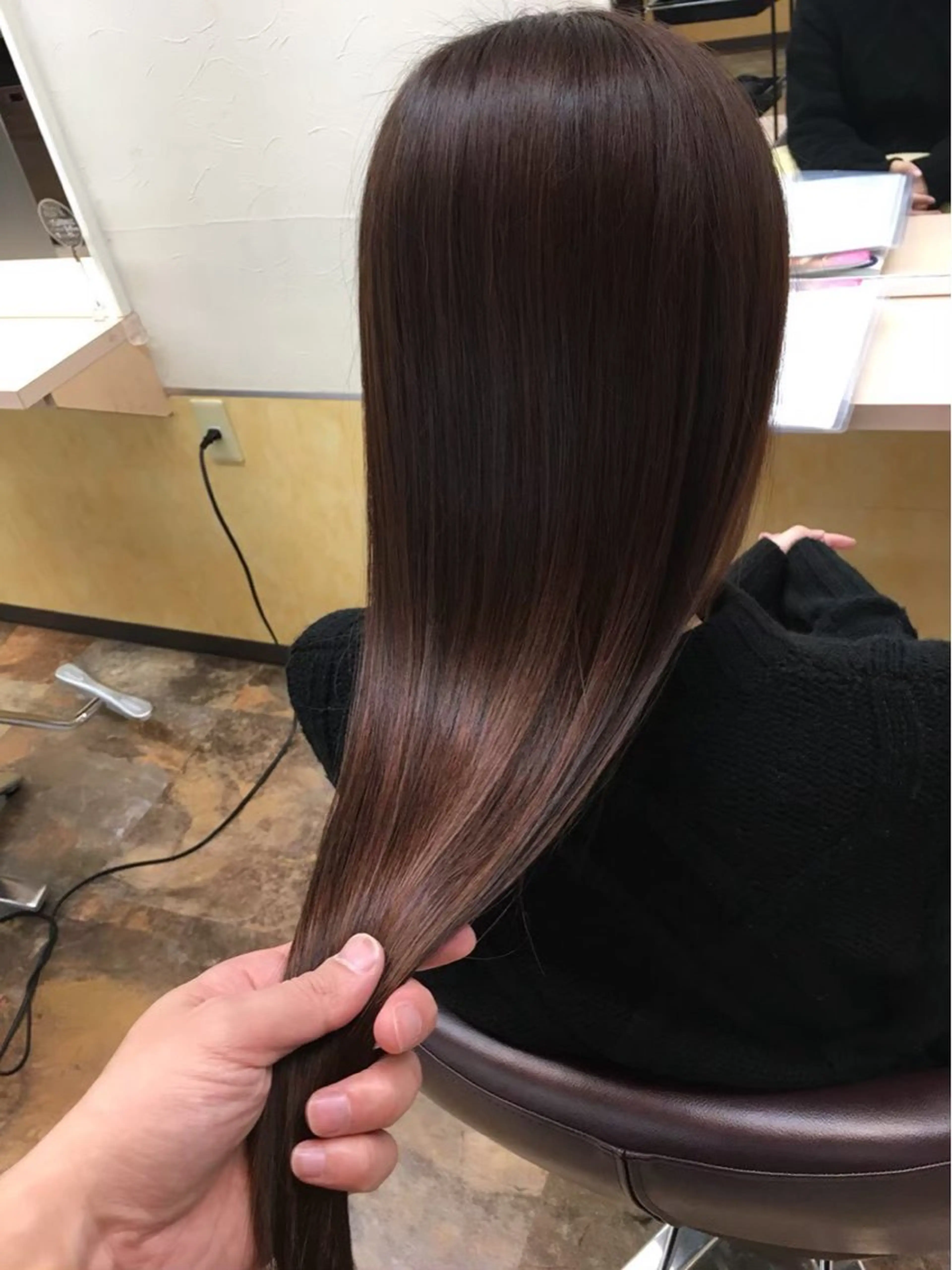 ロング ボブ/ショートボブ/ 岡山駅/別曽遥也のヘアスタイル