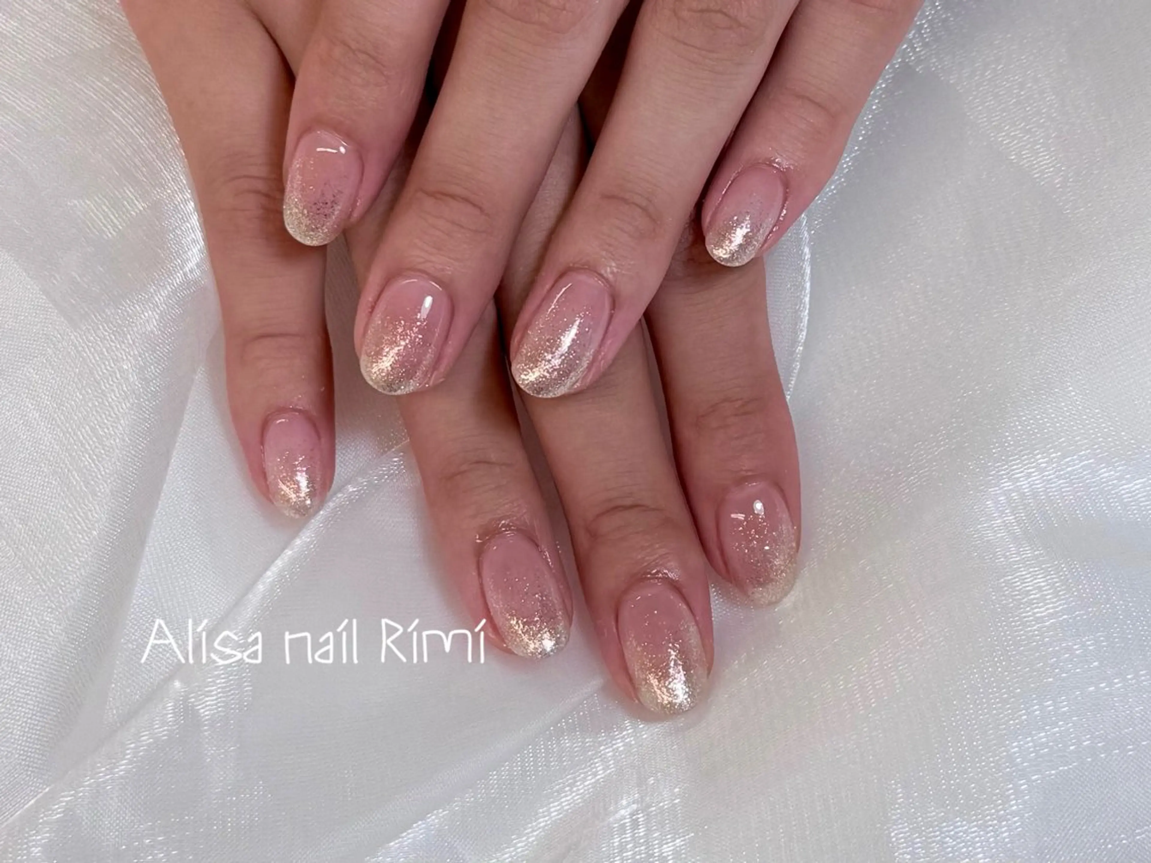 ネイル キラキラネイル ハンドネイル リ ミのネイルデザイン