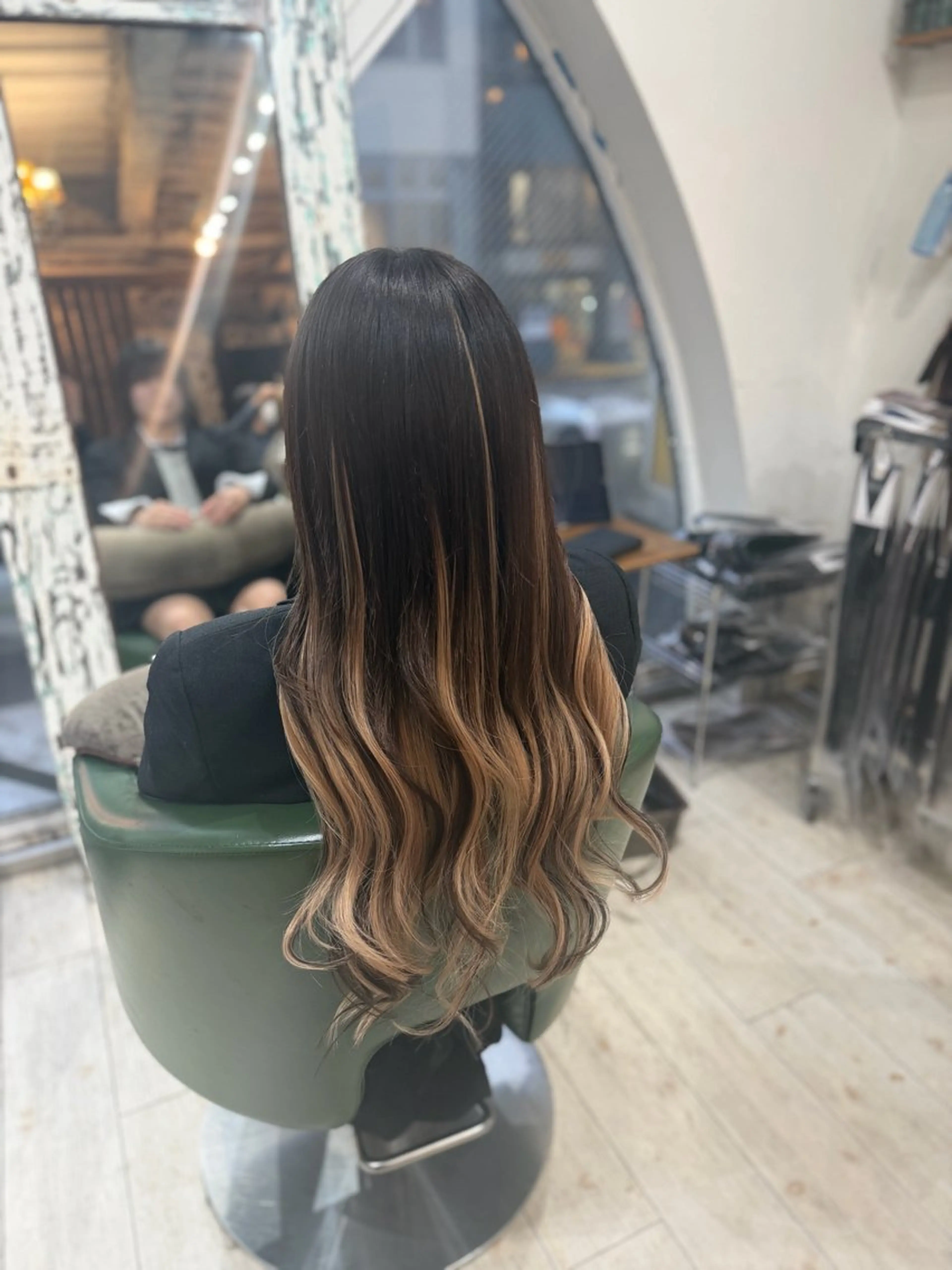 ロング エクステ orque deux _yuzukaのヘアスタイル